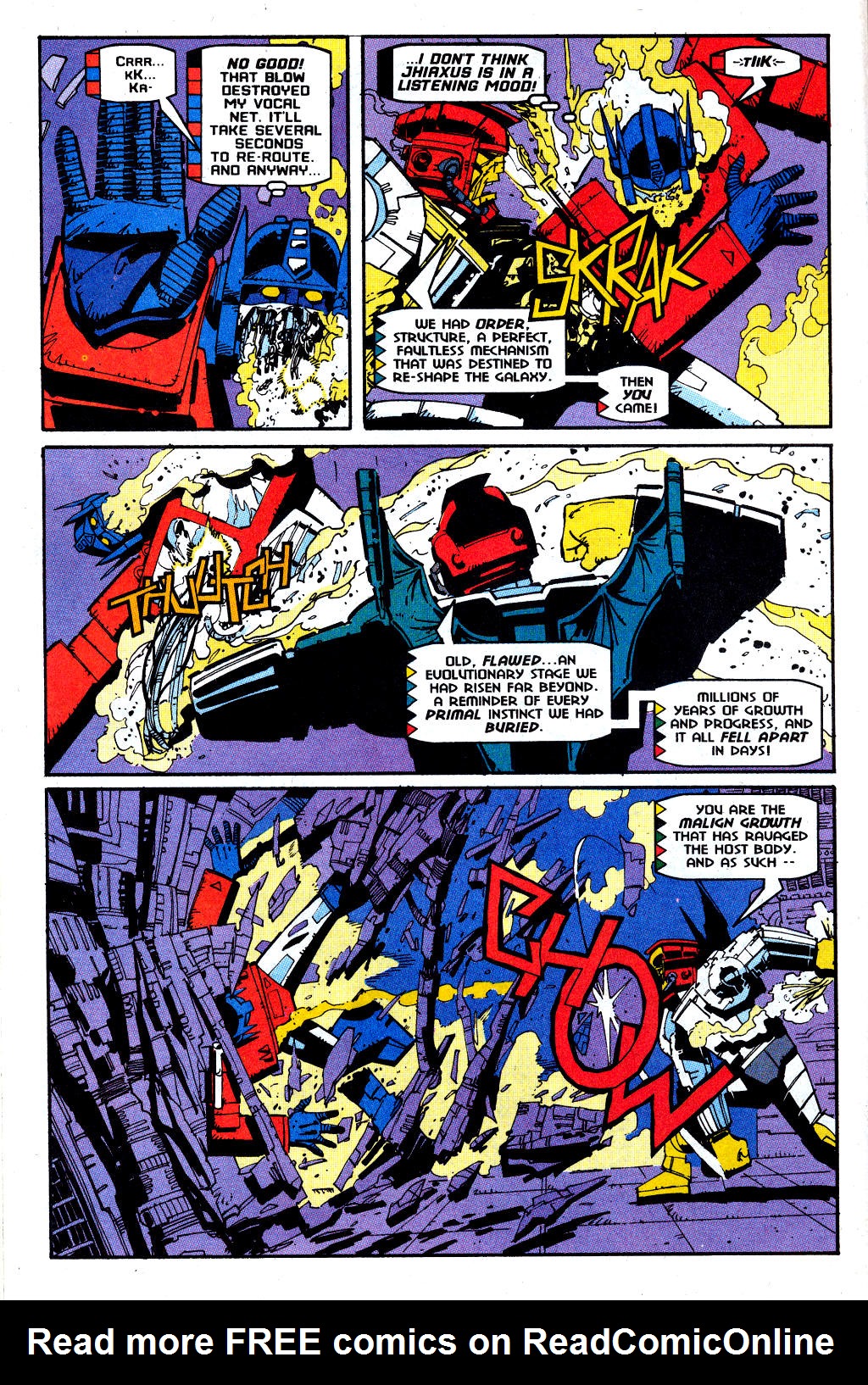 Read online Transformers: Generation 2 comic -  Issue #12 - 16