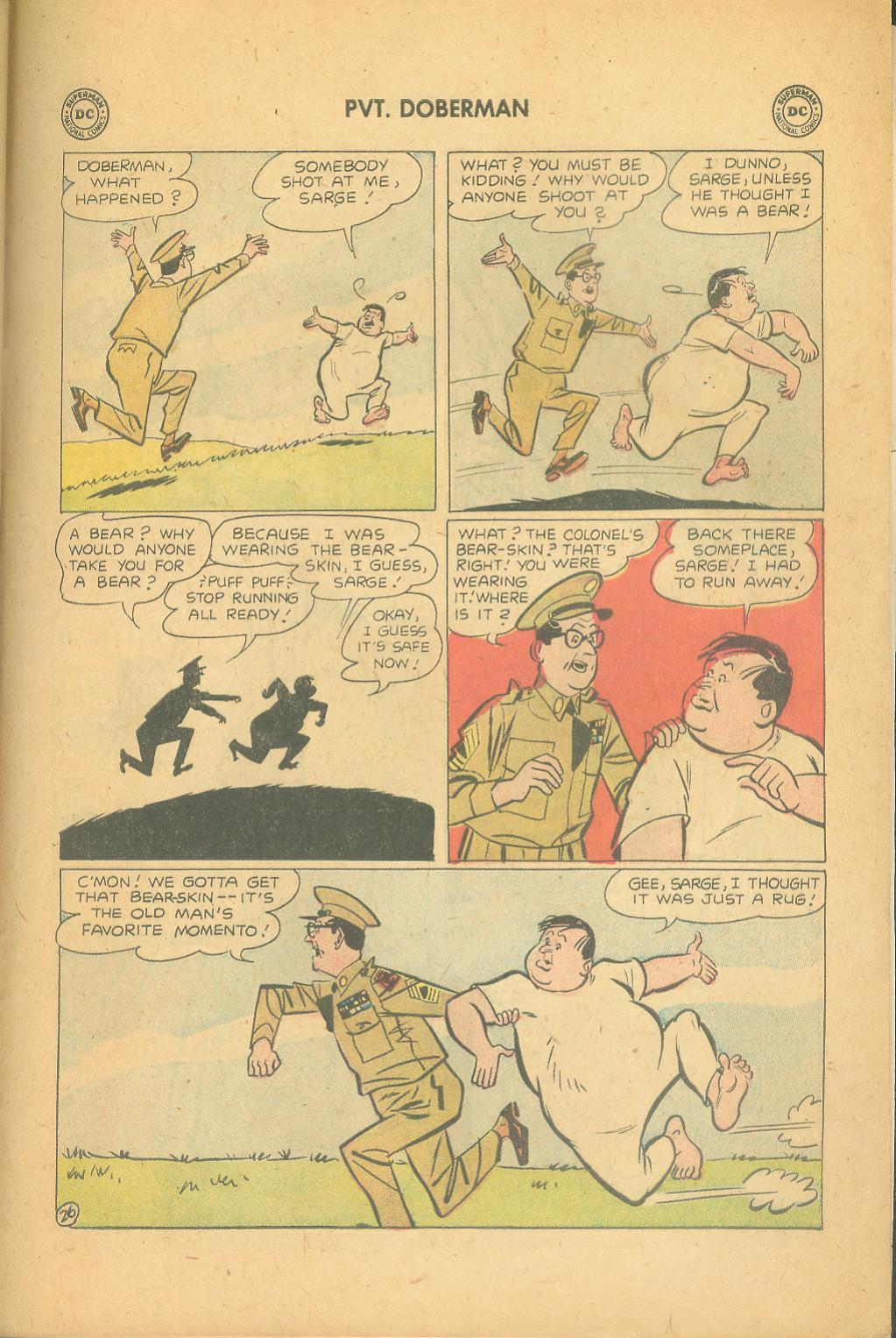 Read online Sgt. Bilko's Pvt. Doberman comic -  Issue #3 - 31