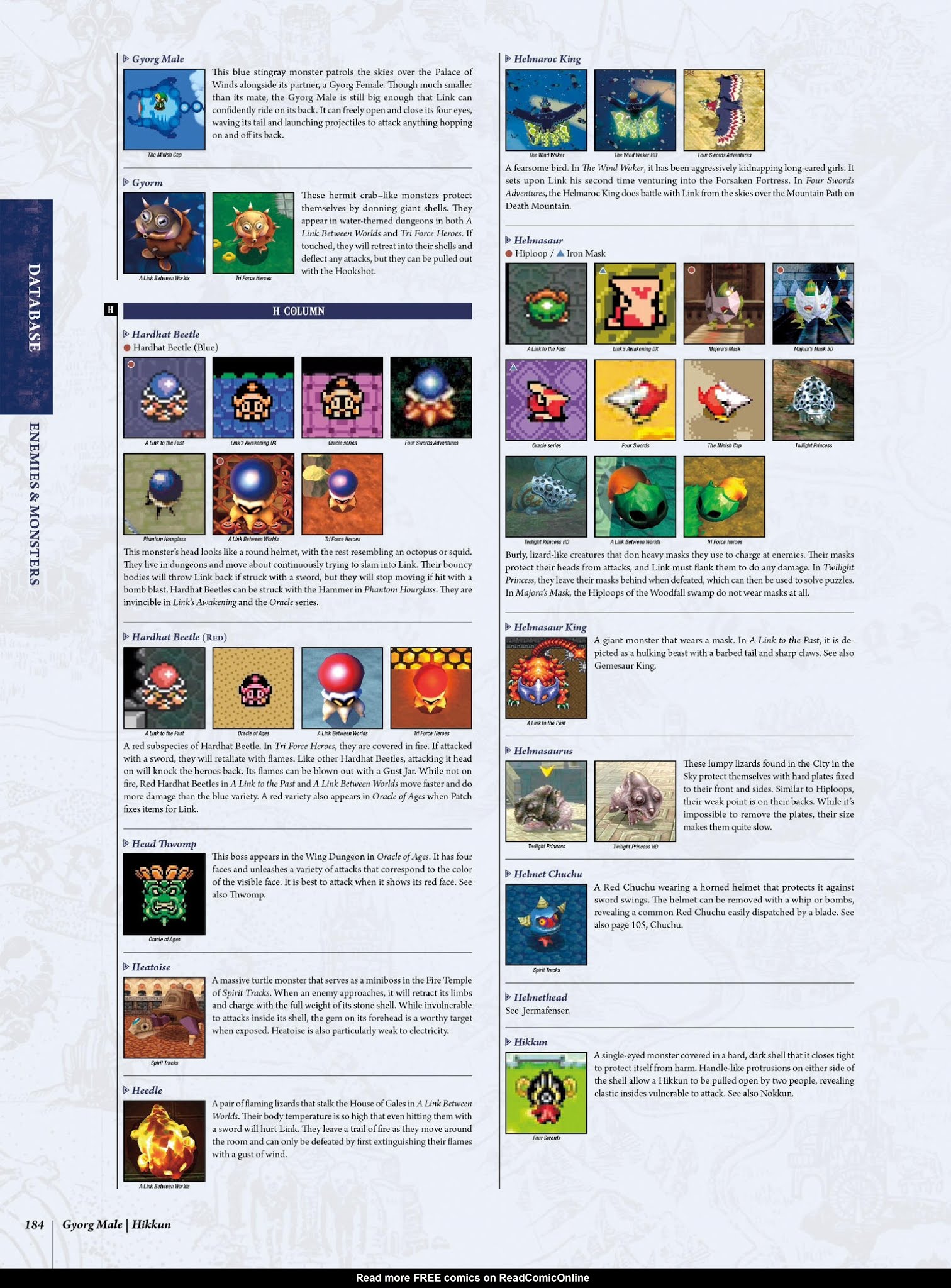 Read online The Legend of Zelda Encyclopedia comic -  Issue # TPB (Part 2) - 88