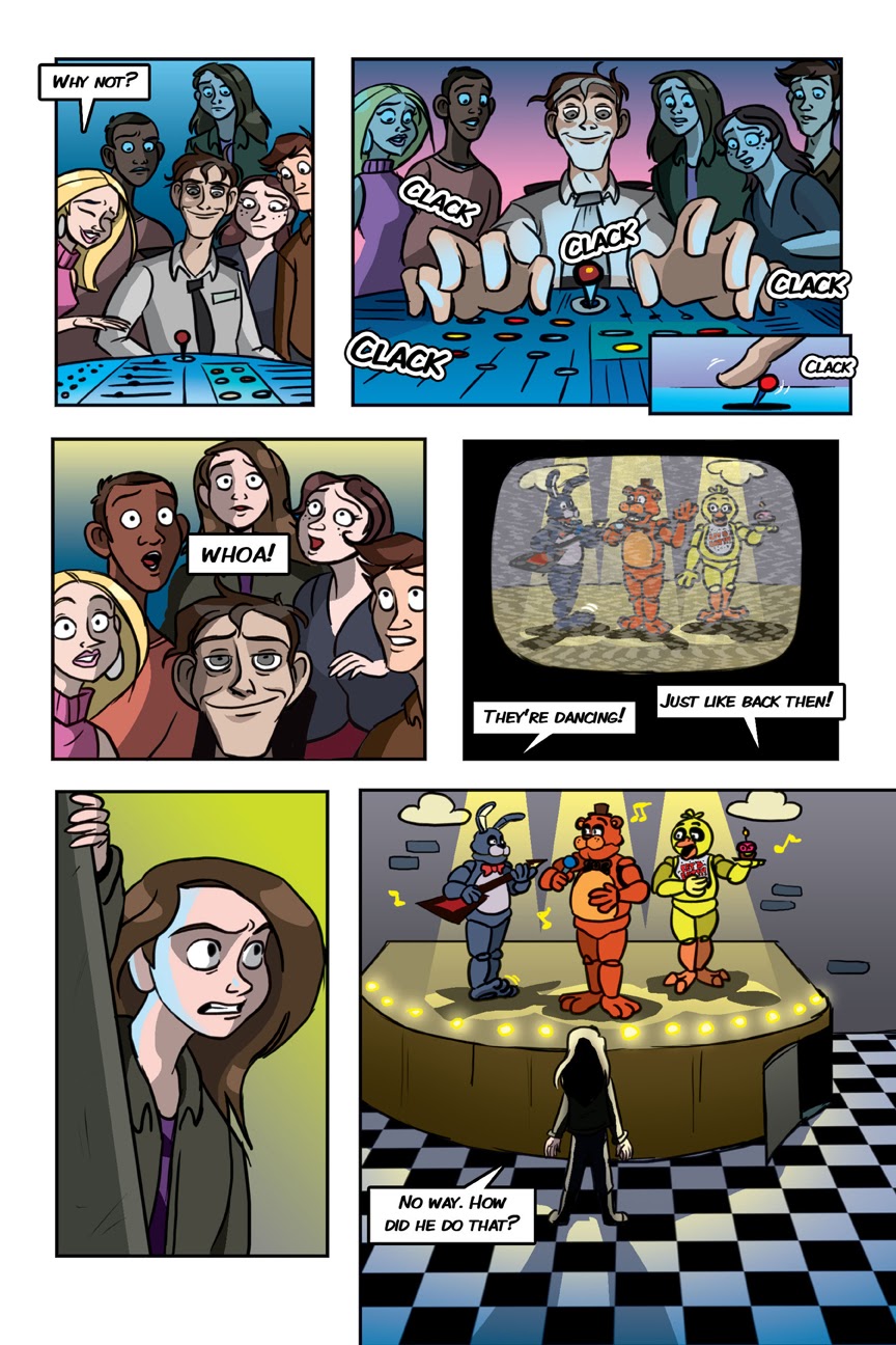Read online Five Nights At Freddy's comic -  Issue # The Silver Eyes (Part 1) - 84