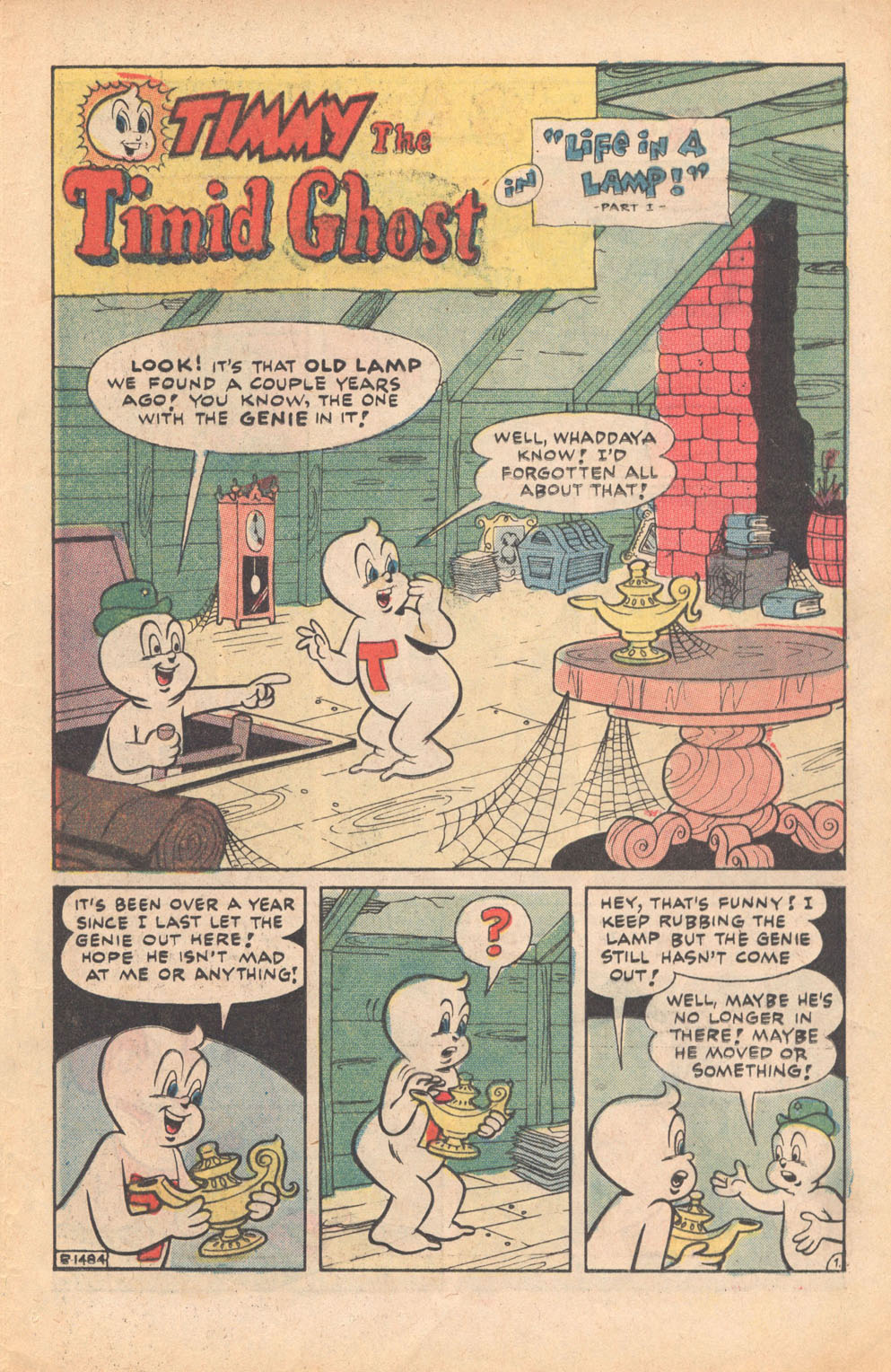 Read online Timmy the Timid Ghost comic -  Issue #9 - 25