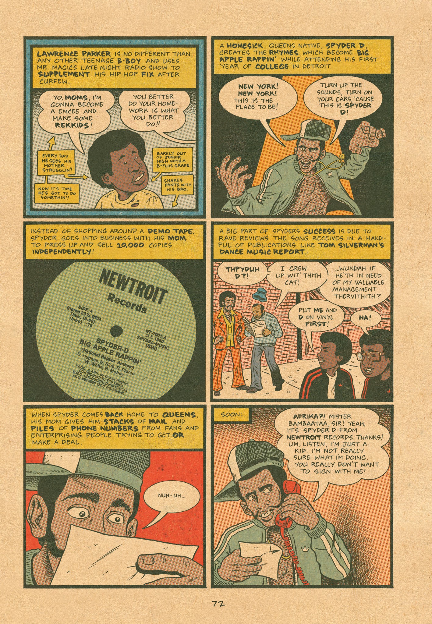Read online Hip Hop Family Tree (2013) comic -  Issue # TPB 1 - 73