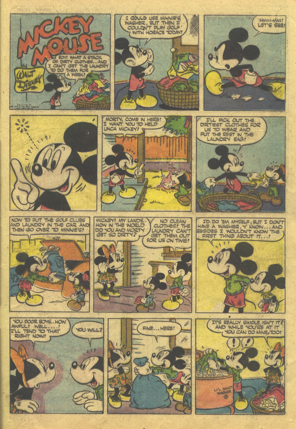 Read online Walt Disney's Comics and Stories comic -  Issue #85 - 31