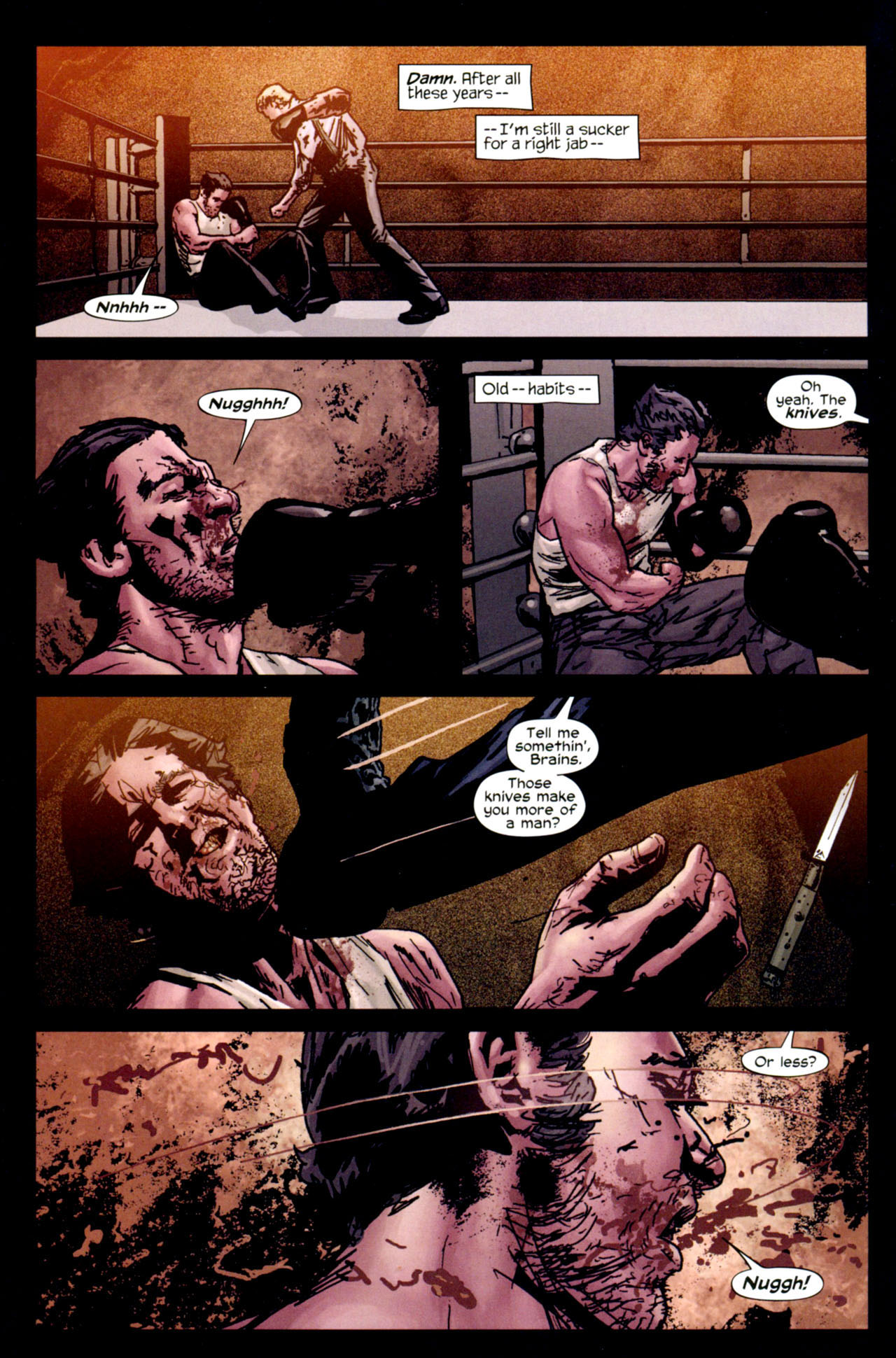 Read online Wolverine Noir comic -  Issue #2 - 24