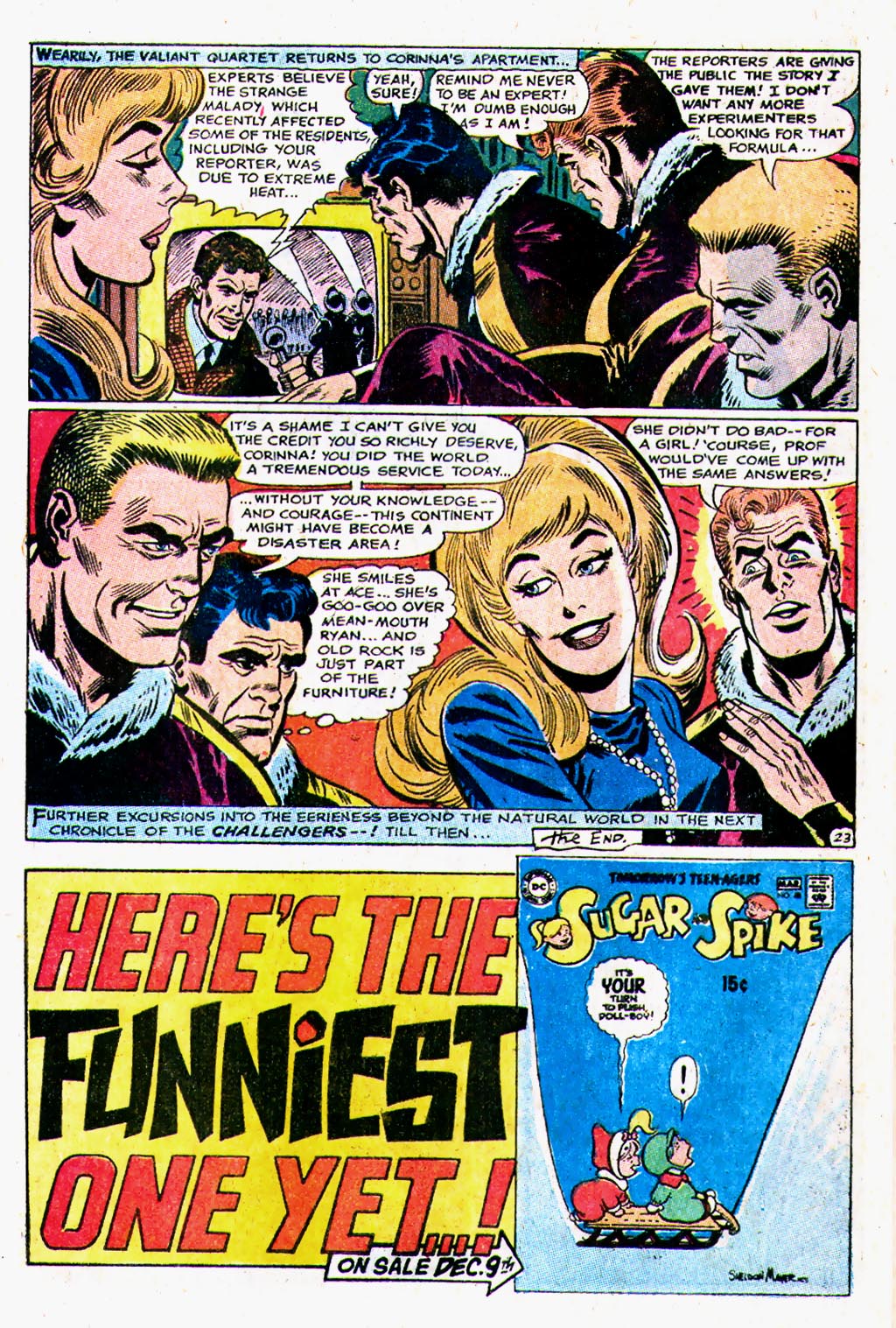 Read online Challengers of the Unknown (1958) comic -  Issue #72 - 25