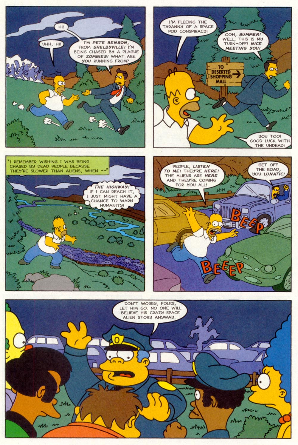 Read online Treehouse of Horror comic -  Issue #3 - 21