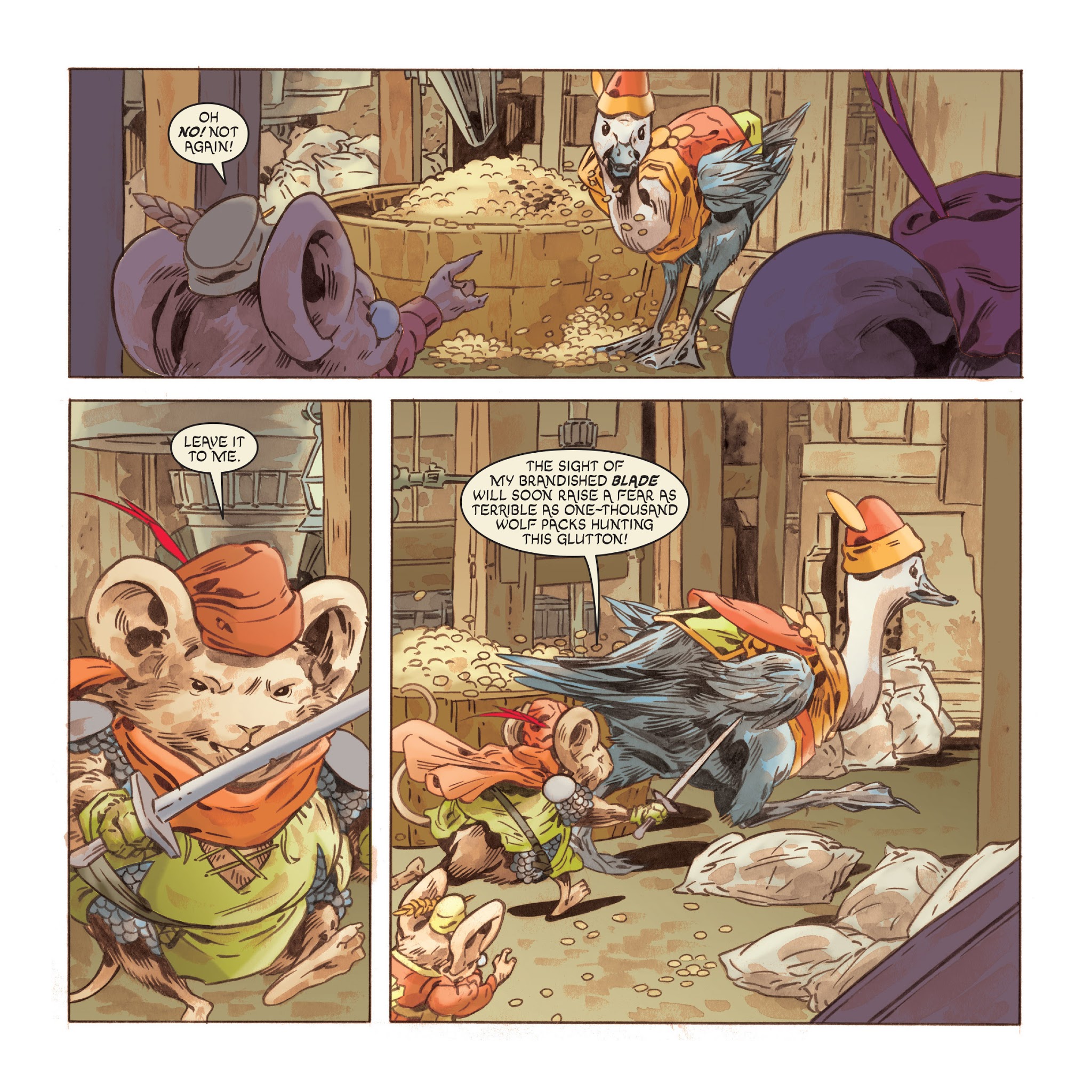 Read online Mouse Guard: Legends of the Guard Volume Three comic -  Issue # TPB - 15