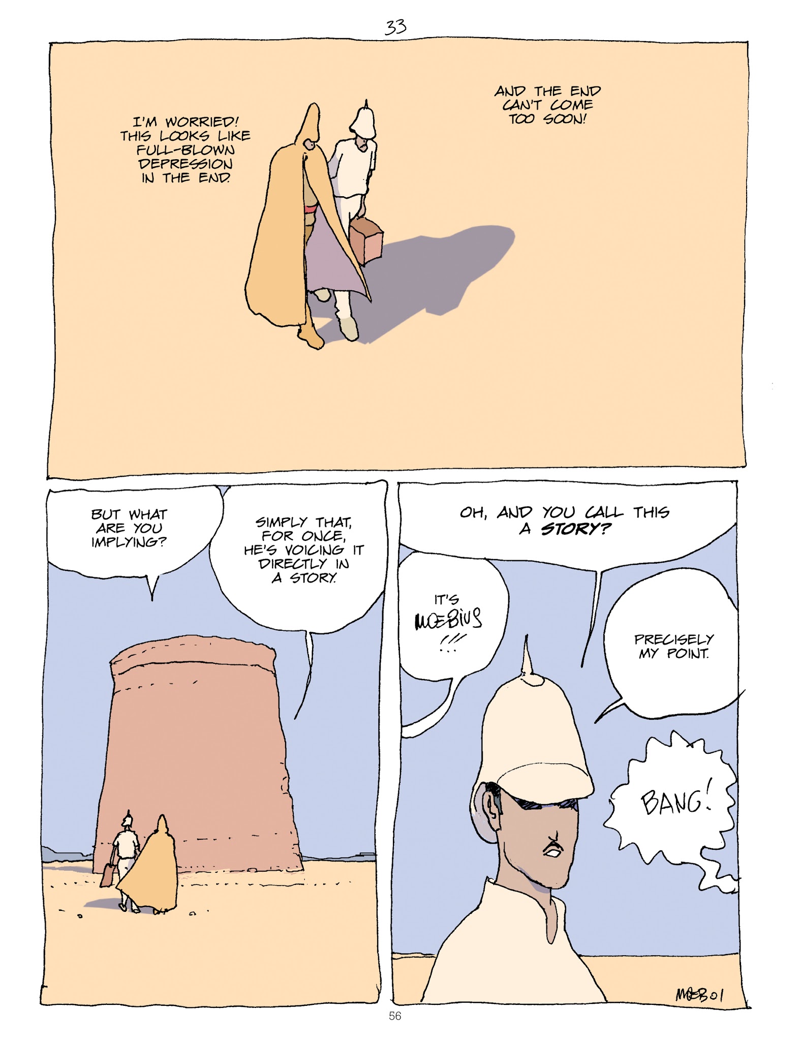 Read online Moebius Library comic -  Issue # TPB 2 - 55