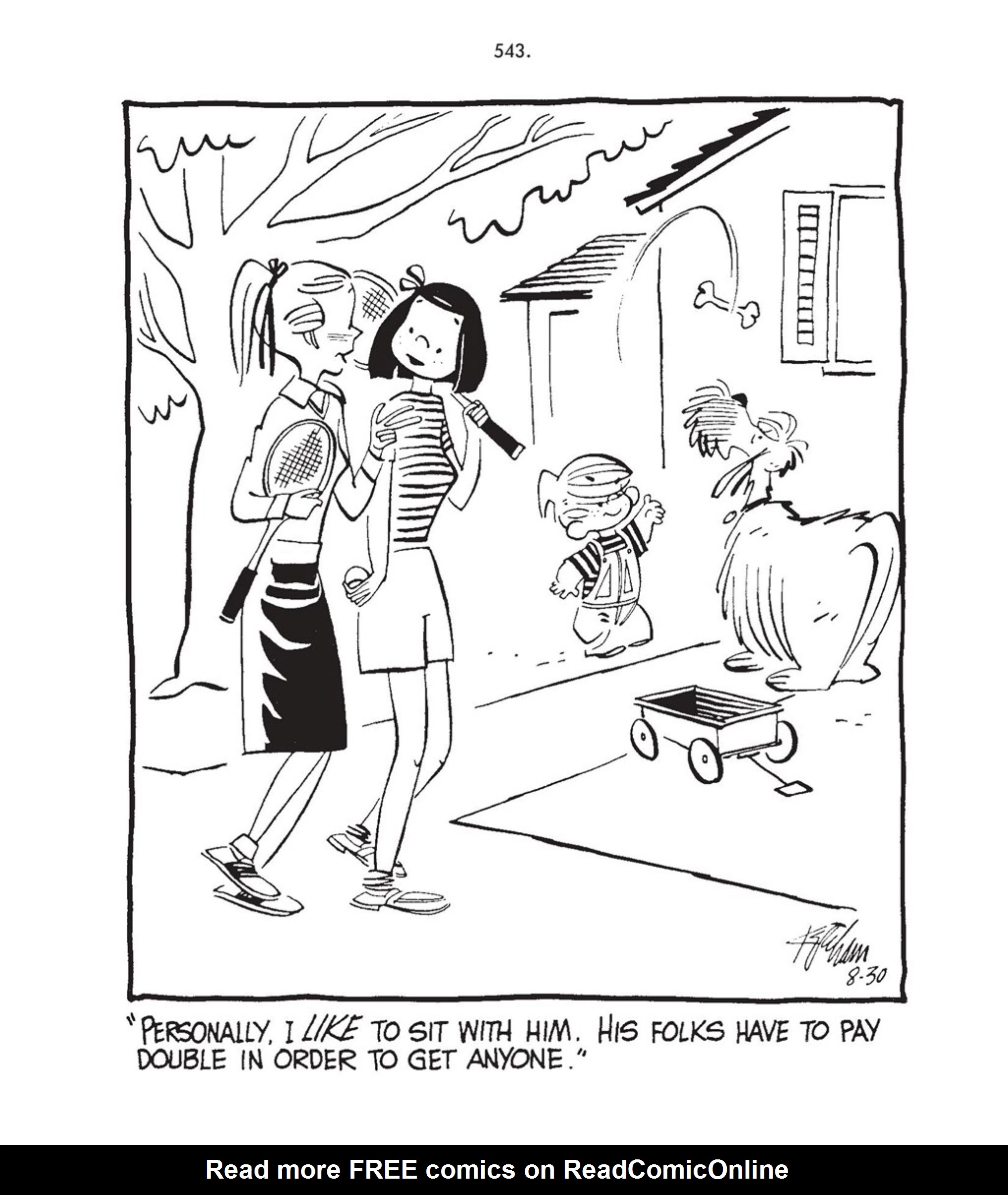 Read online Hank Ketcham's Complete Dennis the Menace comic -  Issue # TPB 2 (Part 6) - 69