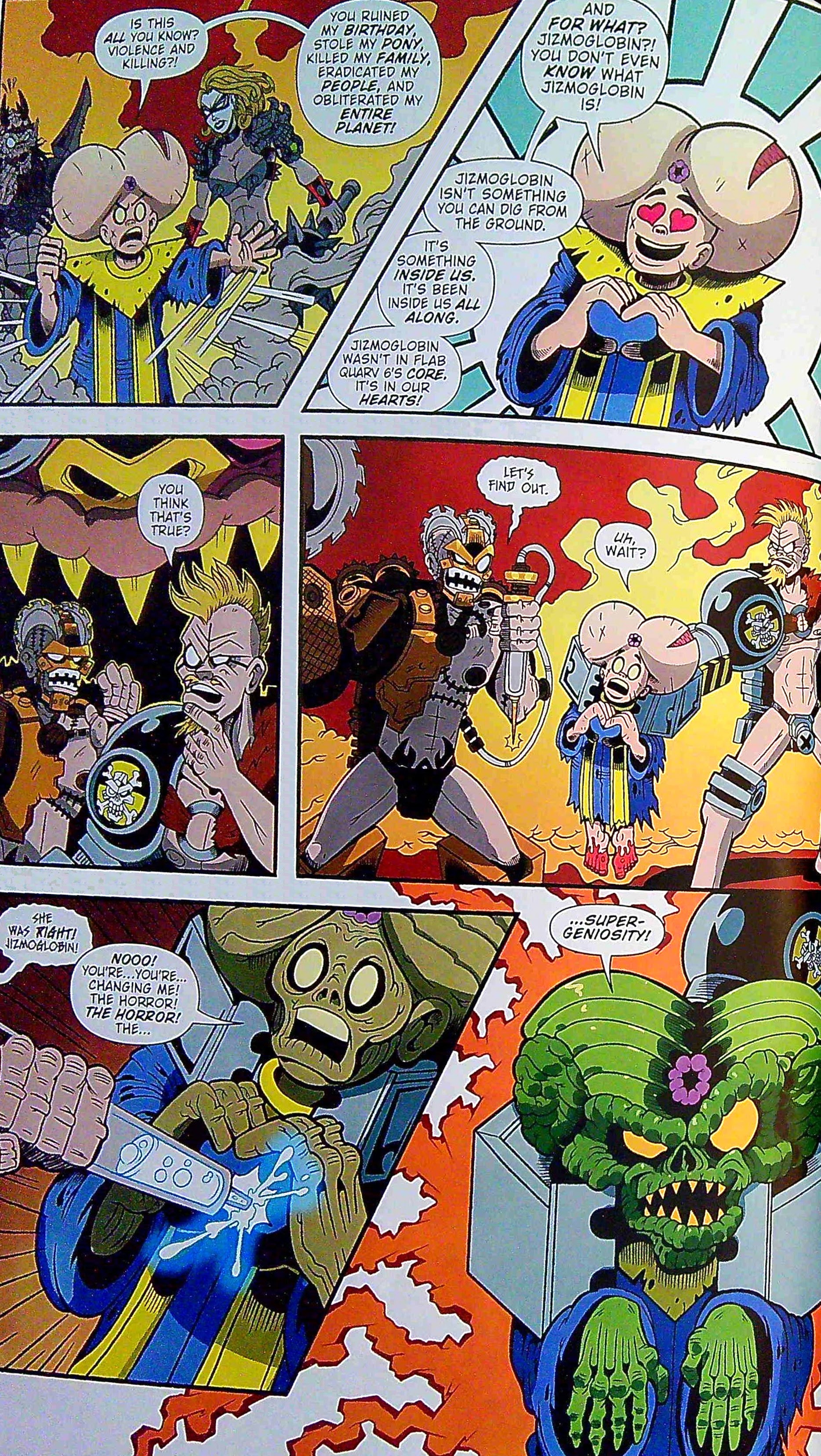 Read online GWAR: The Enormogantic Fail comic -  Issue # TPB - 90
