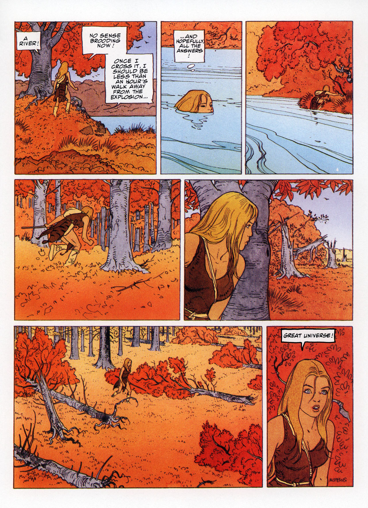 Read online Epic Graphic Novel: Moebius comic -  Issue # TPB 7 - 15