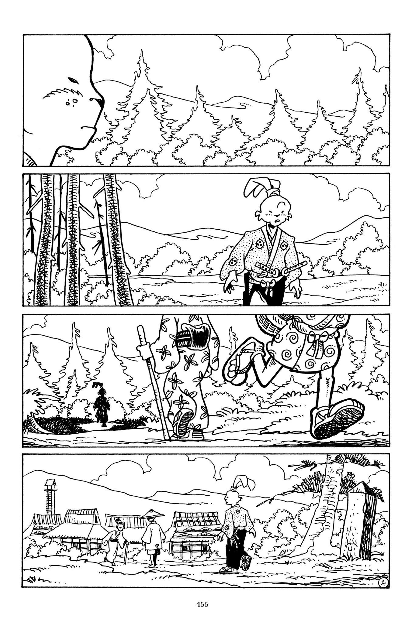 Read online The Usagi Yojimbo Saga comic -  Issue # TPB 6 - 453