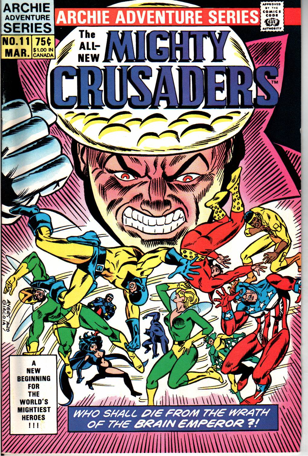 Read online The All New Adventures of the Mighty Crusaders comic -  Issue #11 - 1