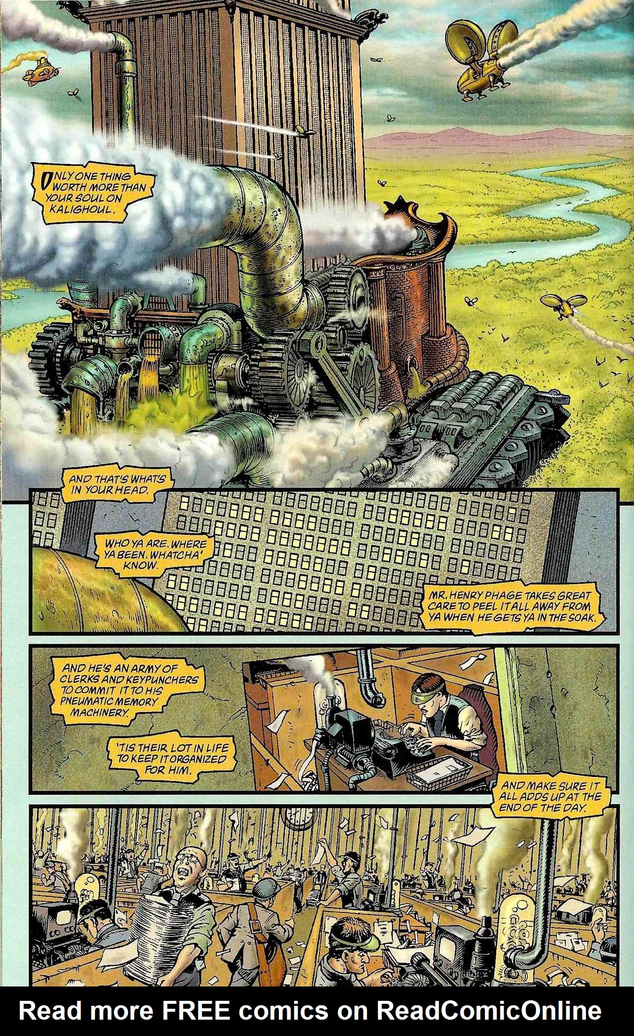 Read online Neil Gaiman's Teknophage comic -  Issue #1 - 13