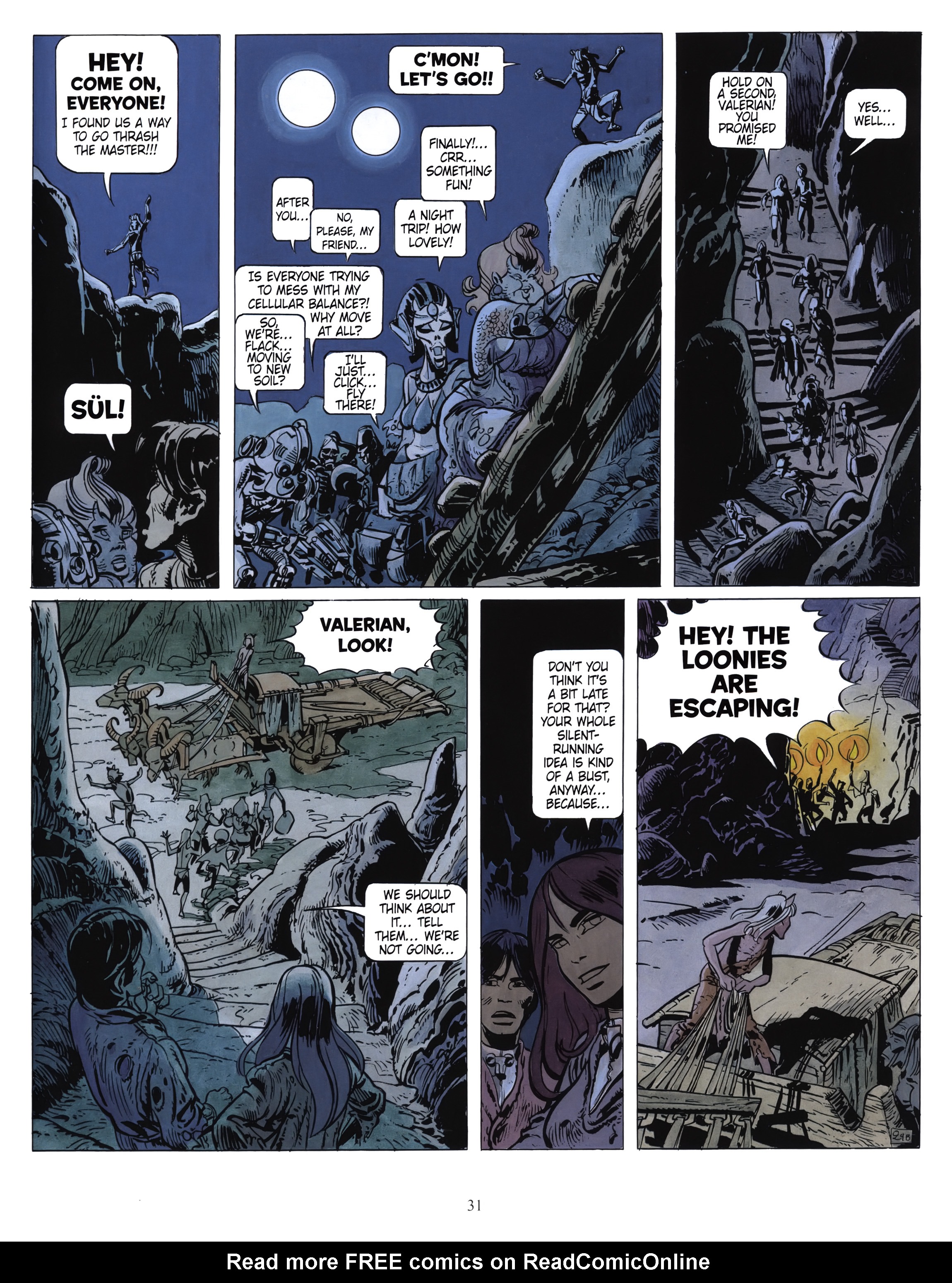Read online Valerian and Laureline comic -  Issue #5 - 33