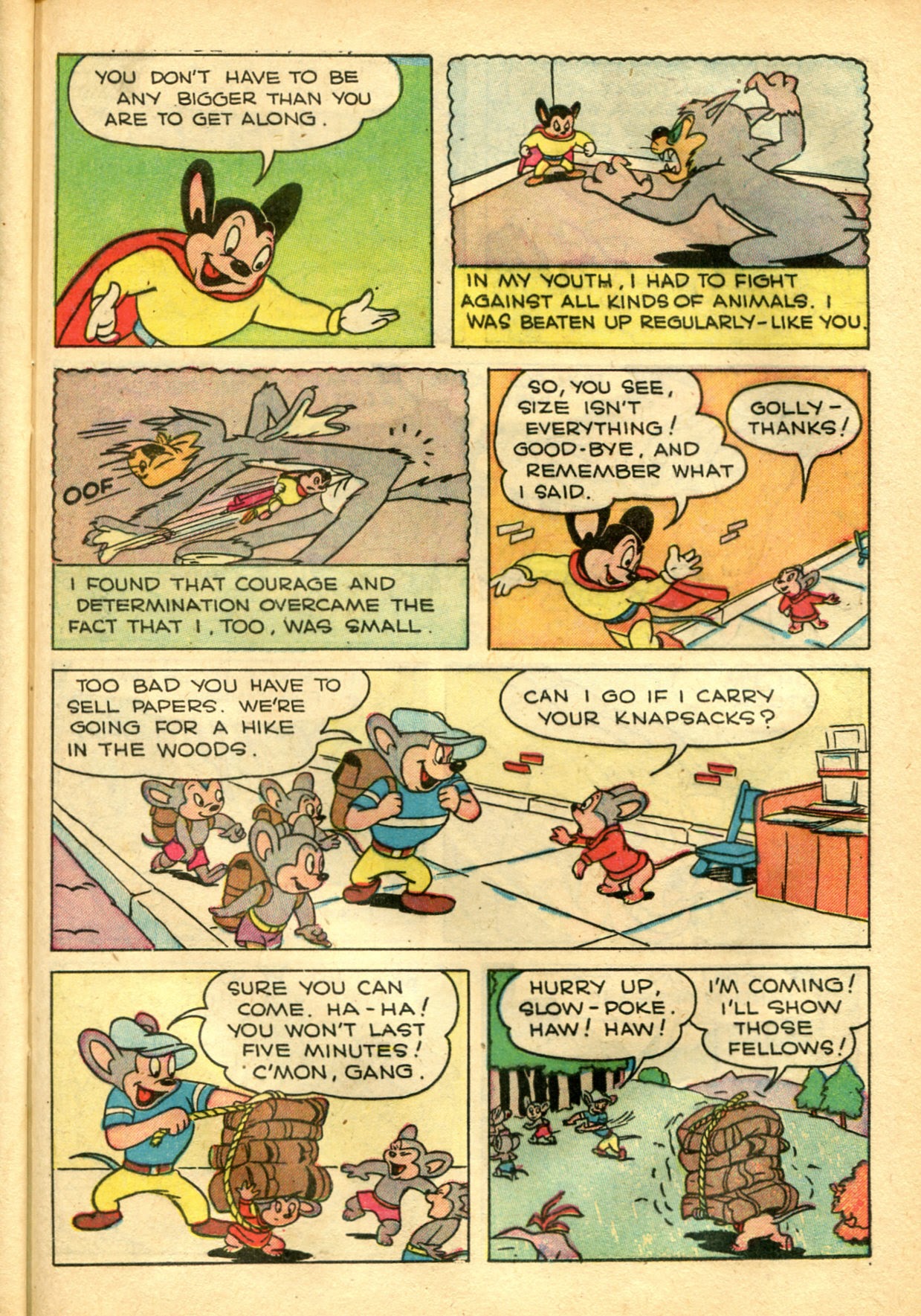 Read online Paul Terry's Mighty Mouse Comics comic -  Issue #14 - 28