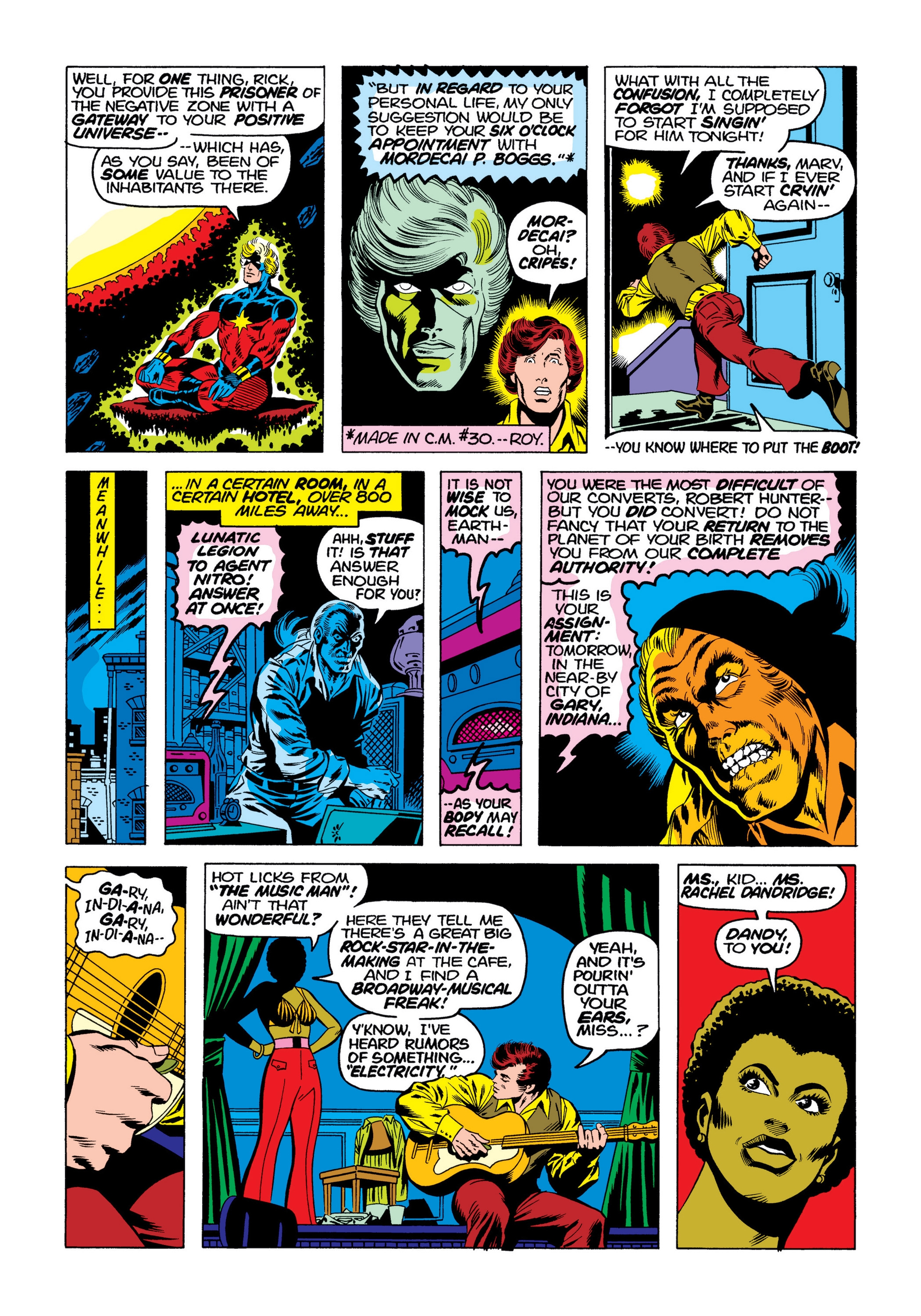 Read online Marvel Masterworks: Captain Marvel comic -  Issue # TPB 4 (Part 1) - 10