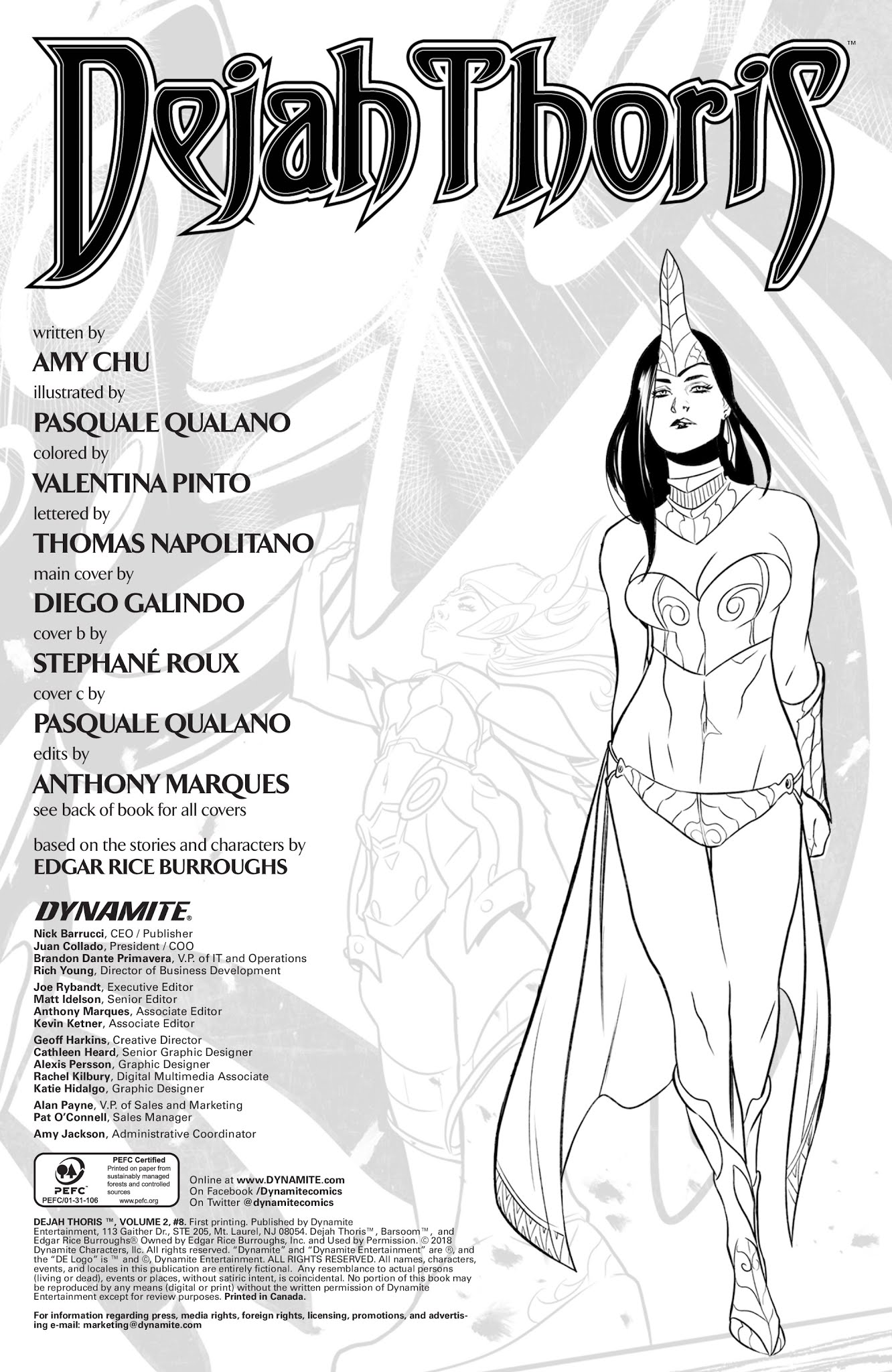 Read online Dejah Thoris, Volume 2 comic -  Issue #8 - 4
