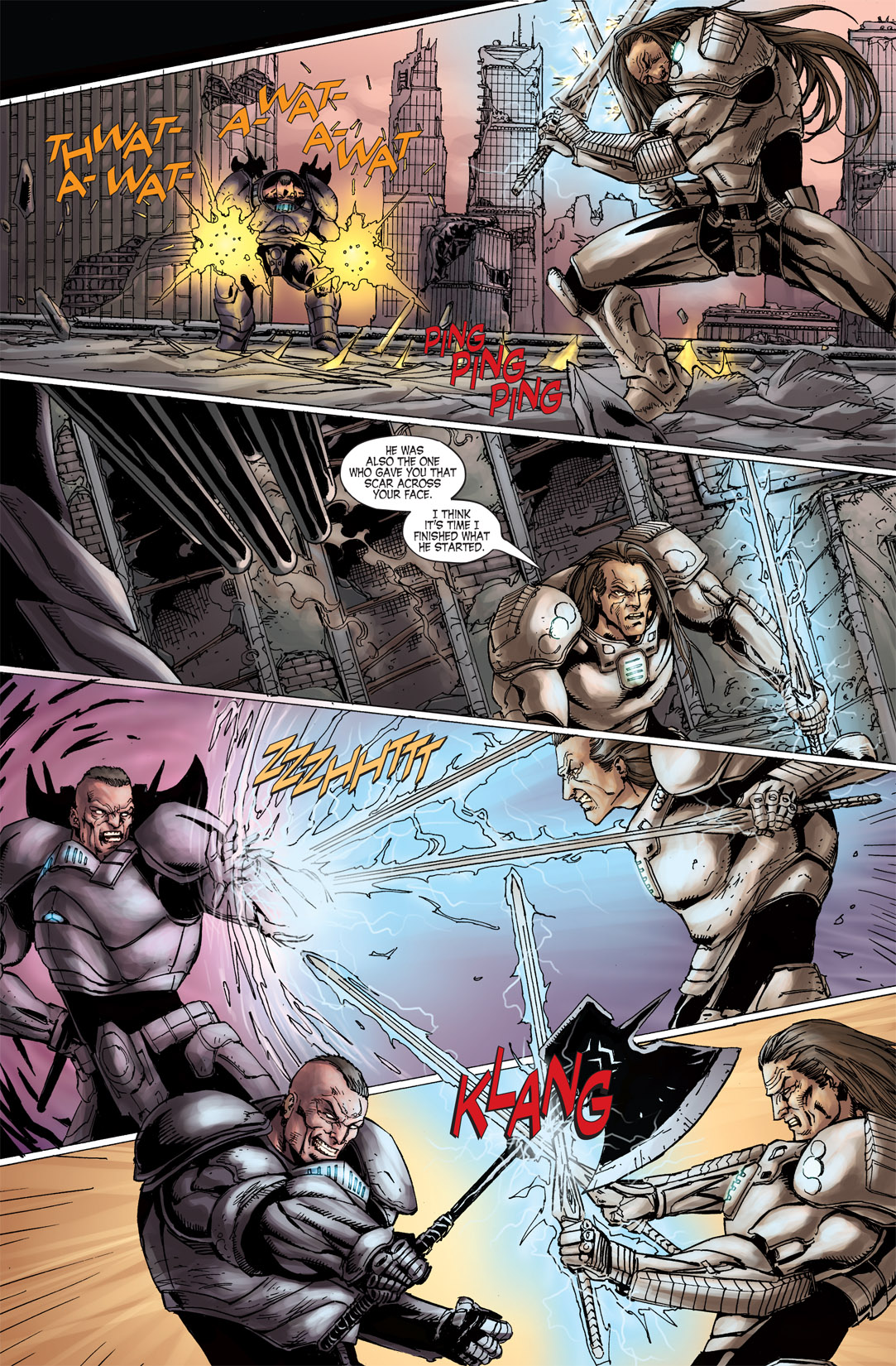 Read online Last Reign: Kings of War comic -  Issue #5 - 17