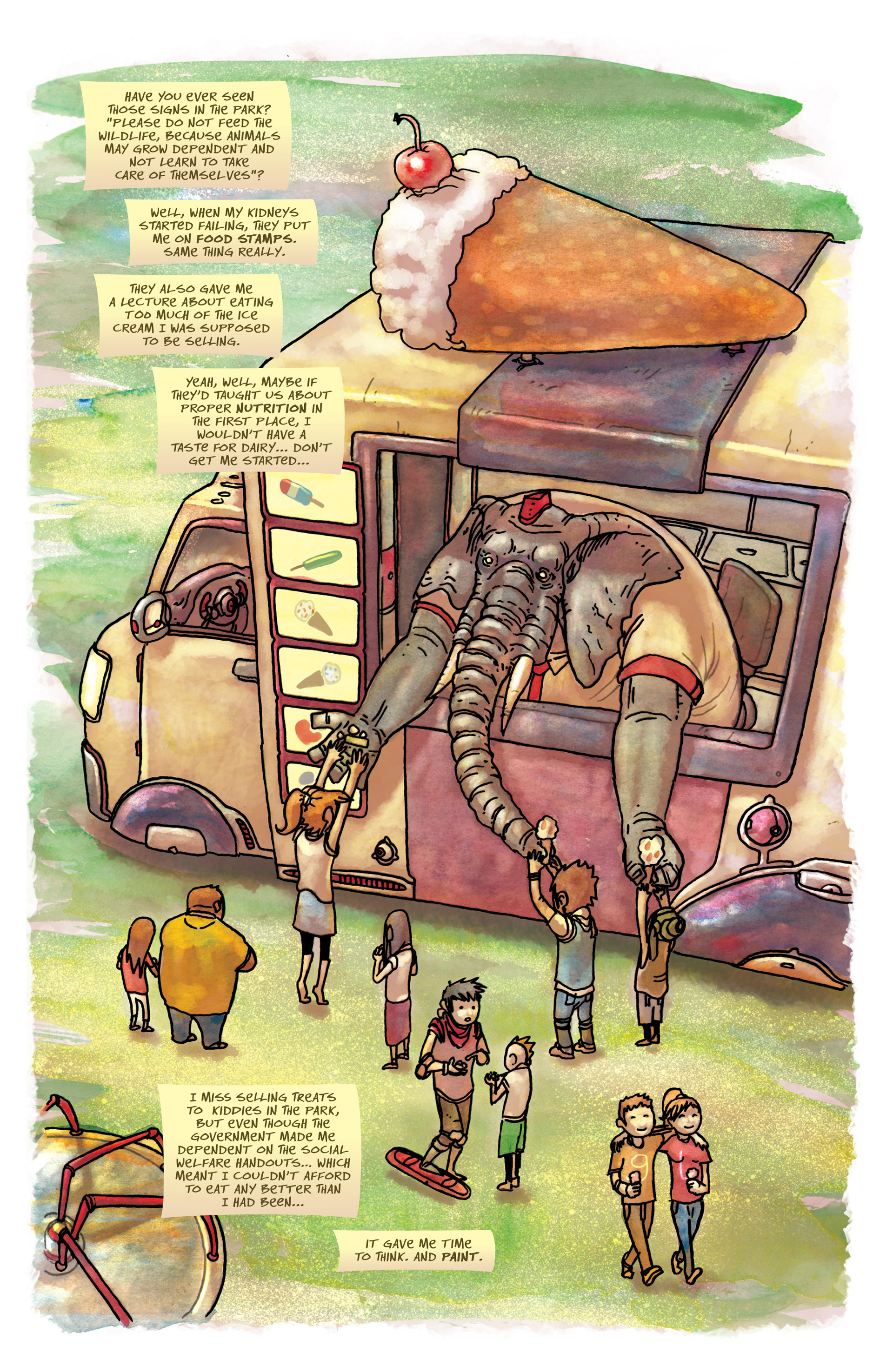 Read online Elephantmen comic -  Issue #50 - 21