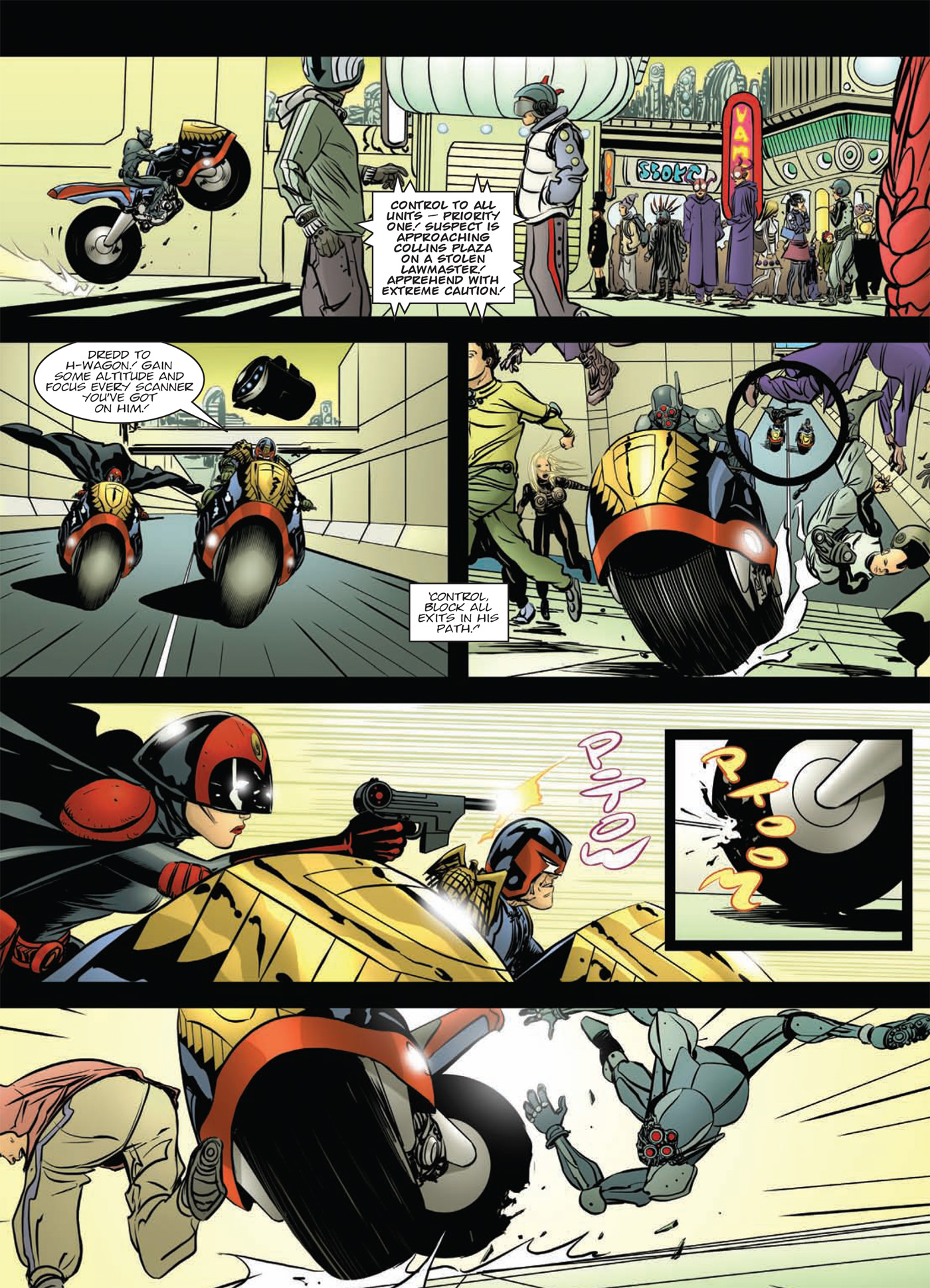 Read online Judge Dredd: Day of Chaos: Fallout comic -  Issue # TPB (Part 2) - 15