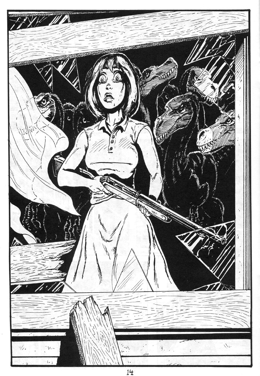 Read online Cavewoman: Rain comic -  Issue #1 - 17