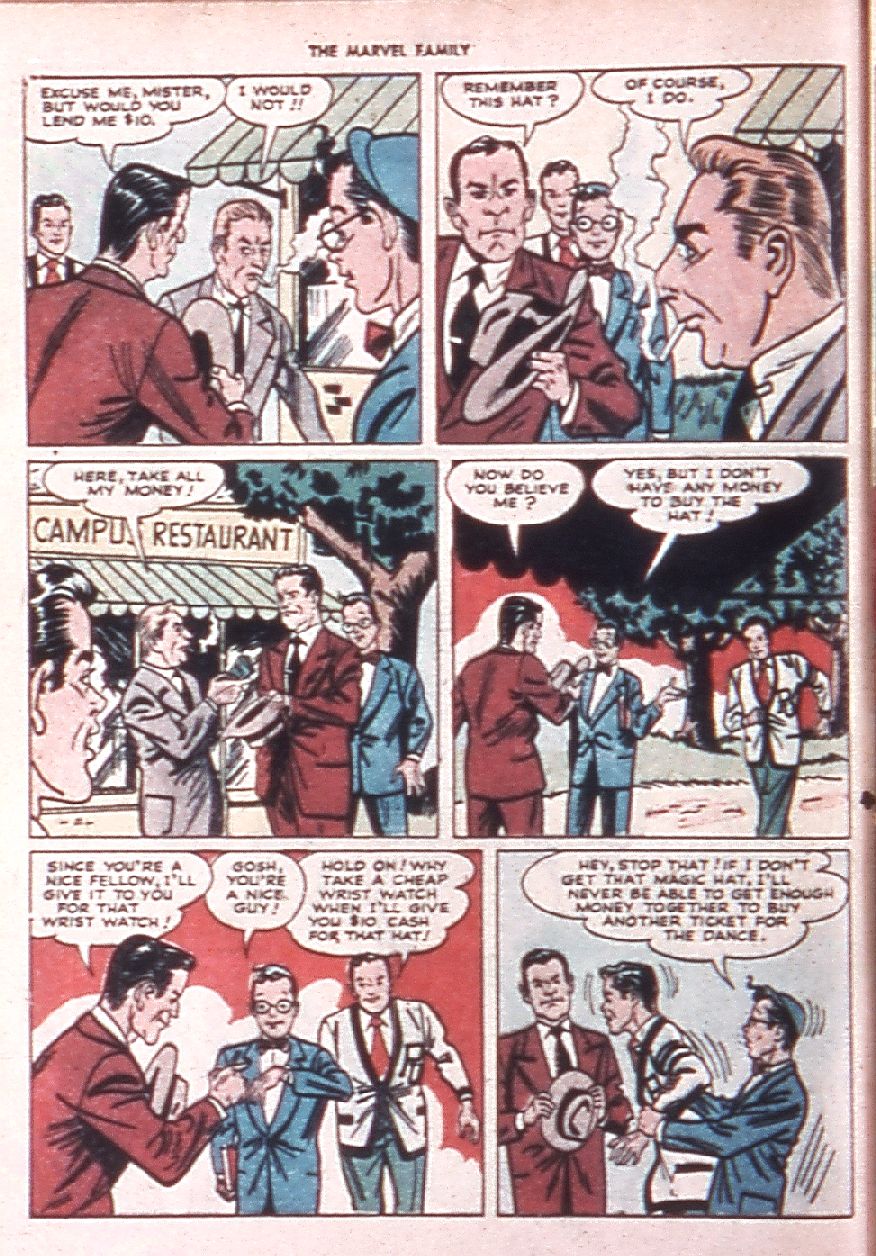 Read online The Marvel Family comic -  Issue #32 - 36