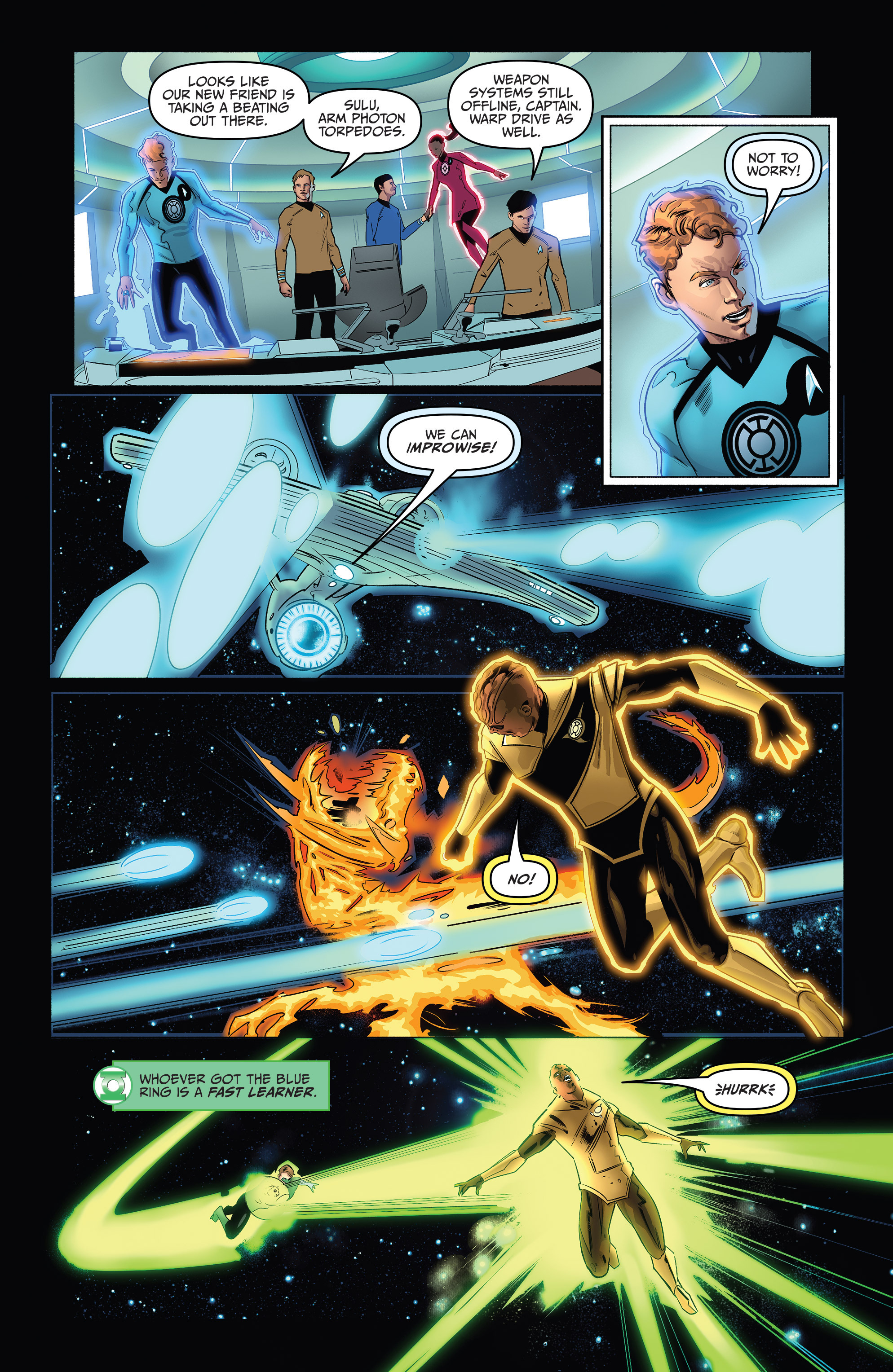 Read online Star Trek/Green Lantern (2015) comic -  Issue #2 - 12