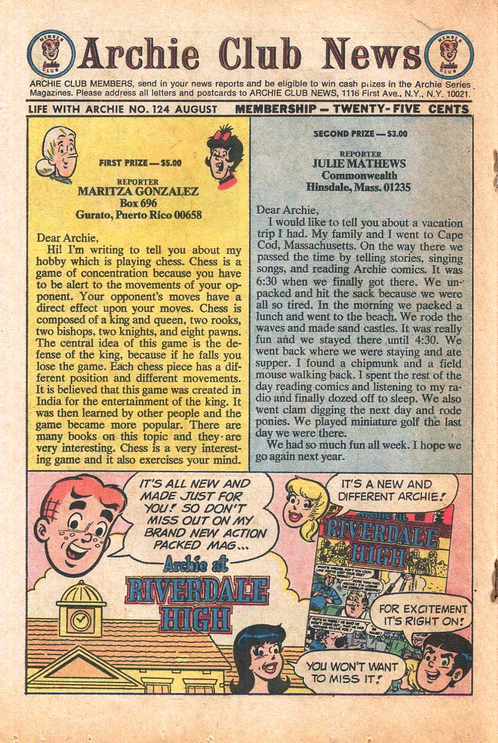 Read online Life With Archie (1958) comic -  Issue #124 - 18