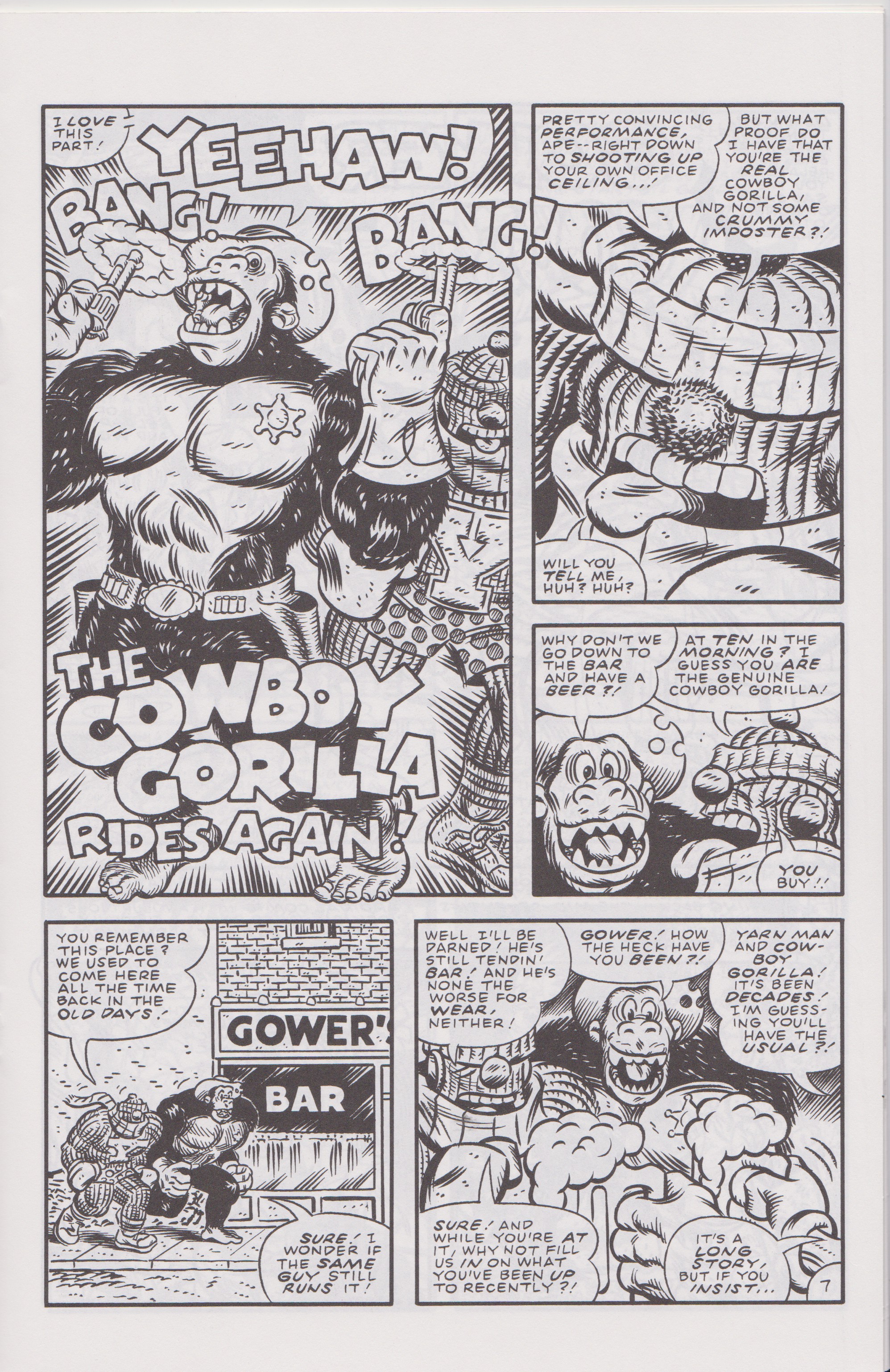 Read online Don Simpson's Bizarre Heroes comic -  Issue #9 - 9