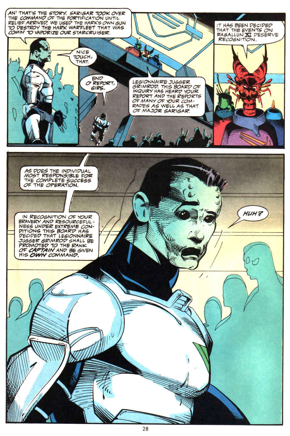 Read online Alien Legion (1987) comic -  Issue #5 - 30
