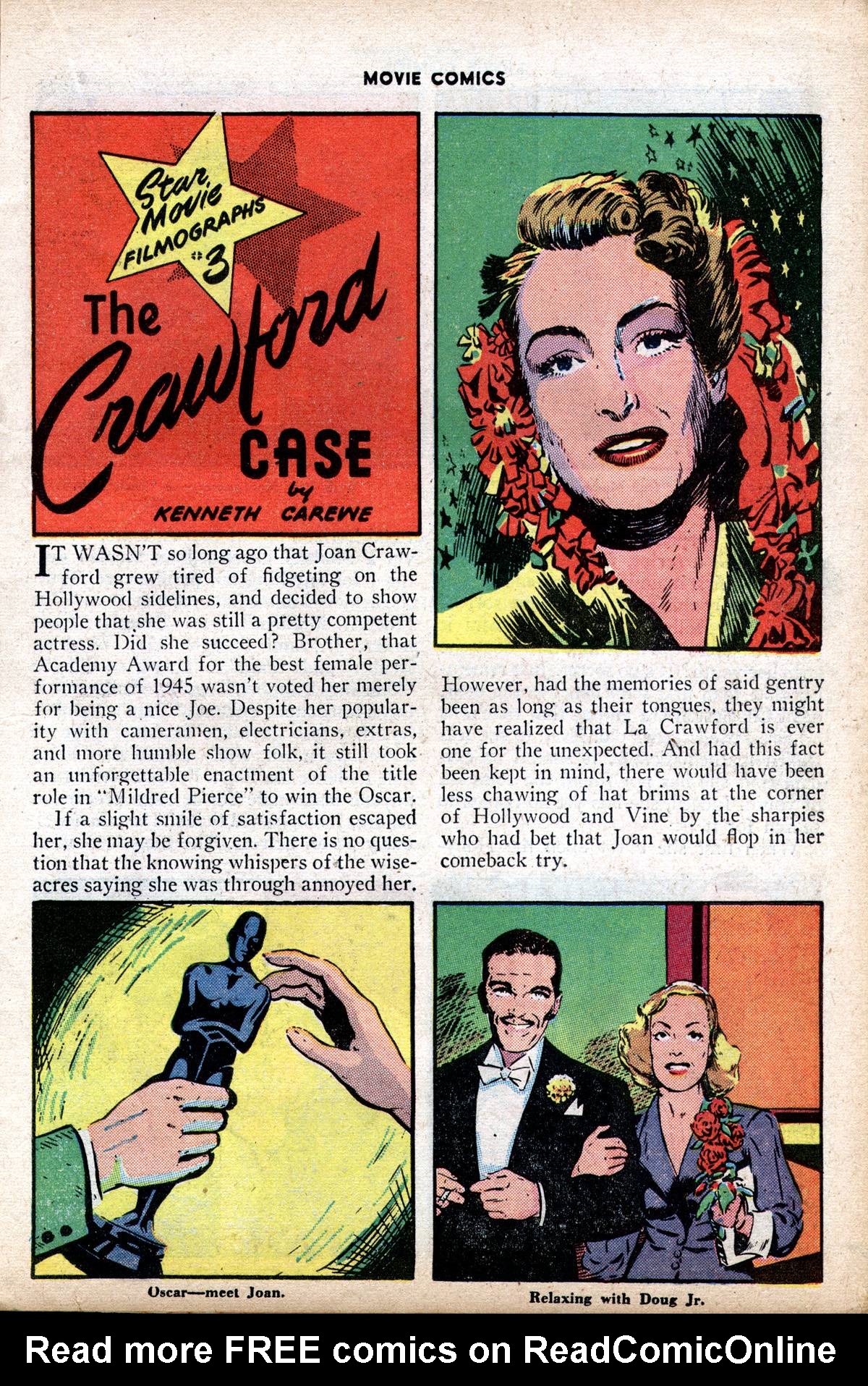 Read online Movie Comics (1946) comic -  Issue #3 - 23