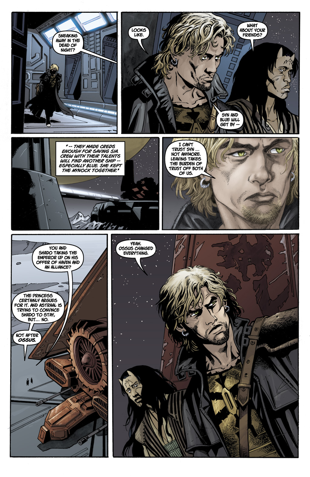 Read online Star Wars: Legacy (2006) comic -  Issue #7 - 22