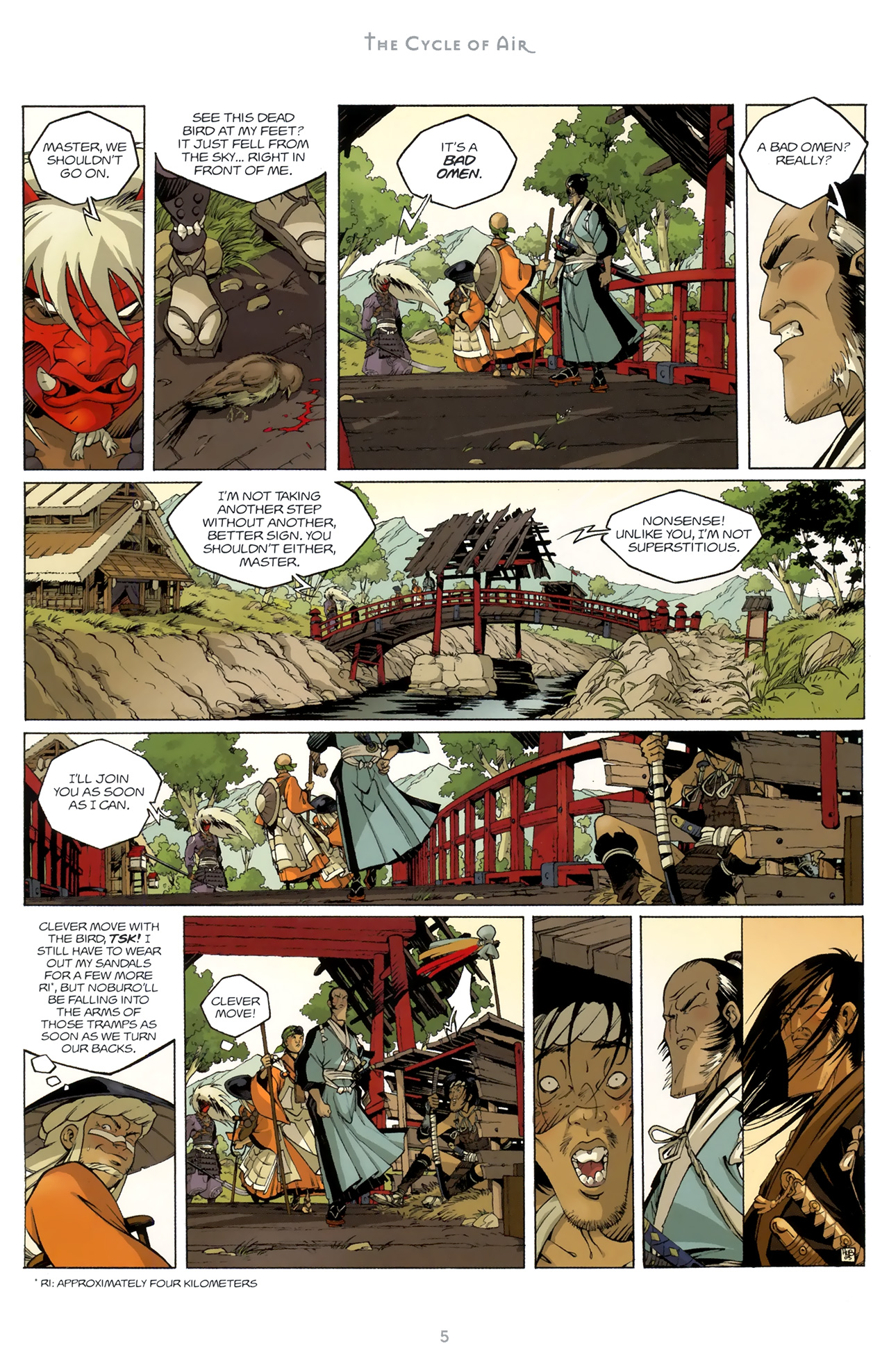 Read online Okko: The Cycle of Air comic -  Issue #1 - 5