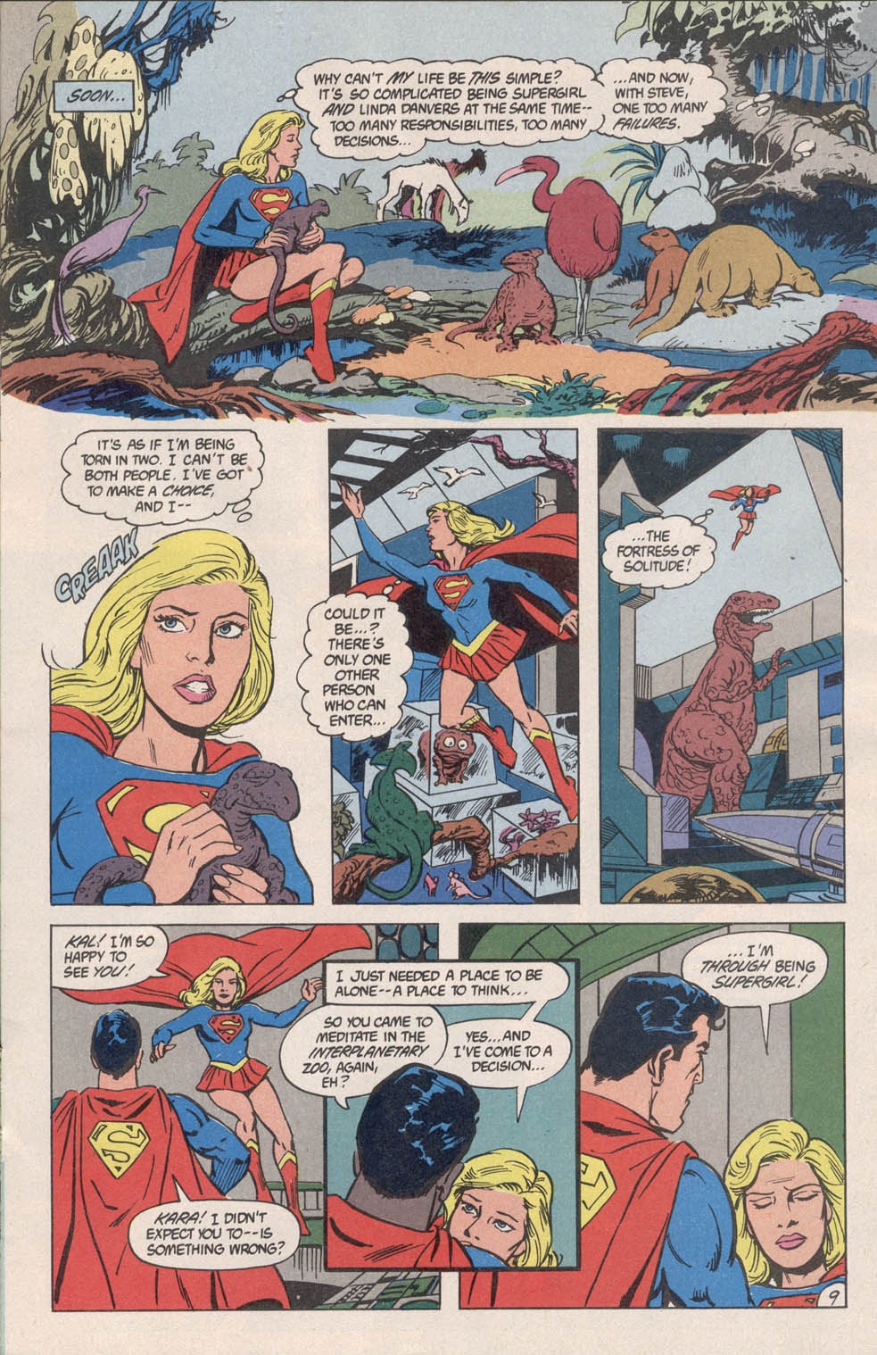 Read online American Honda Presents DC Comics' Supergirl comic -  Issue #1 - 11