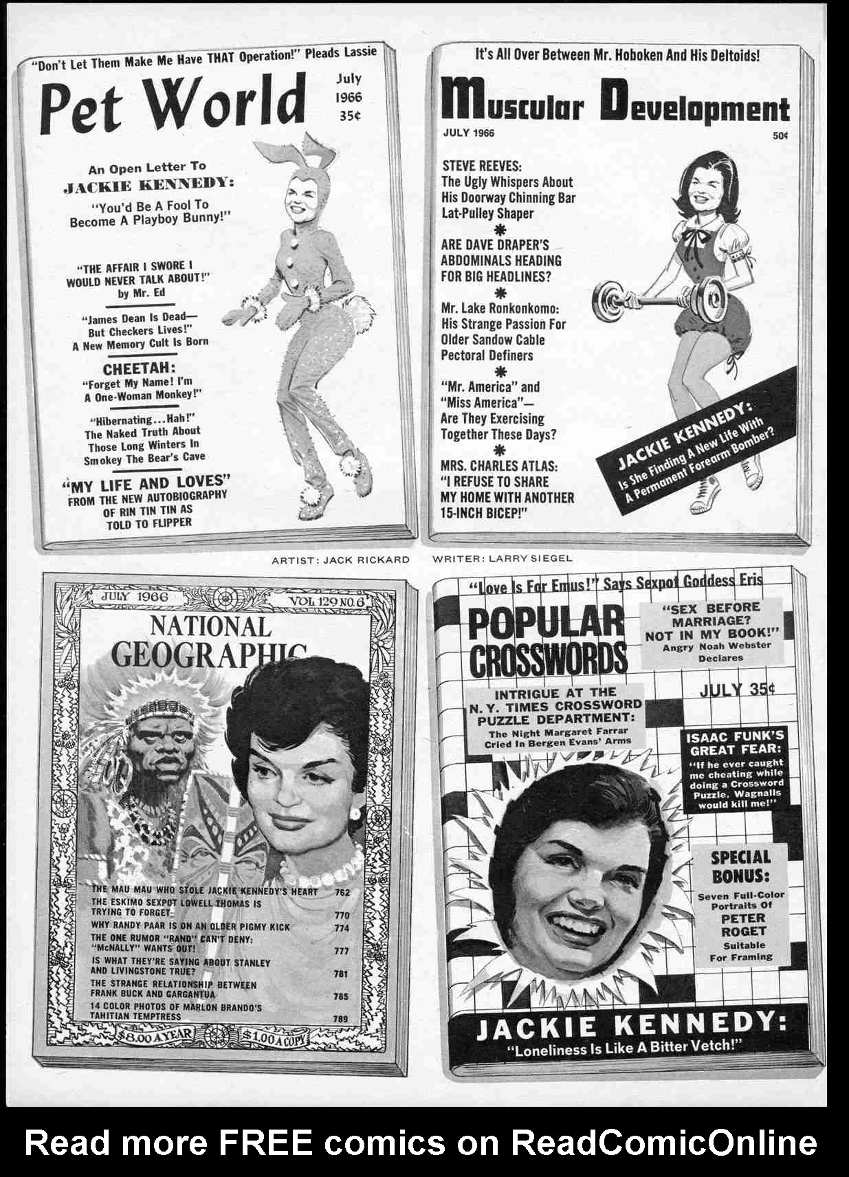 Read online MAD comic -  Issue #105 - 30