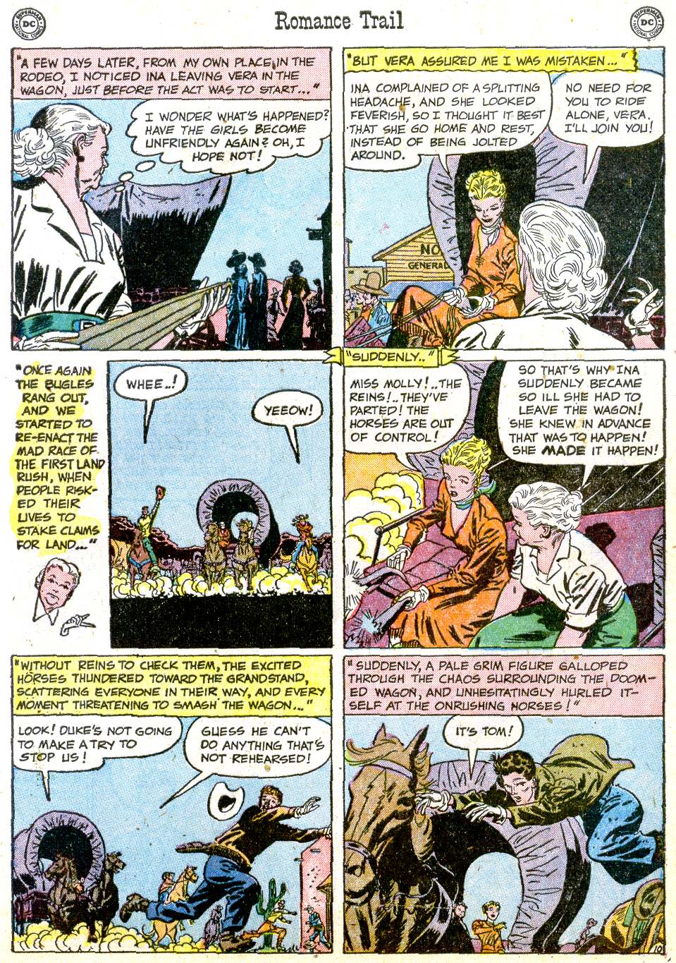 Read online Romance Trail comic -  Issue #5 - 13