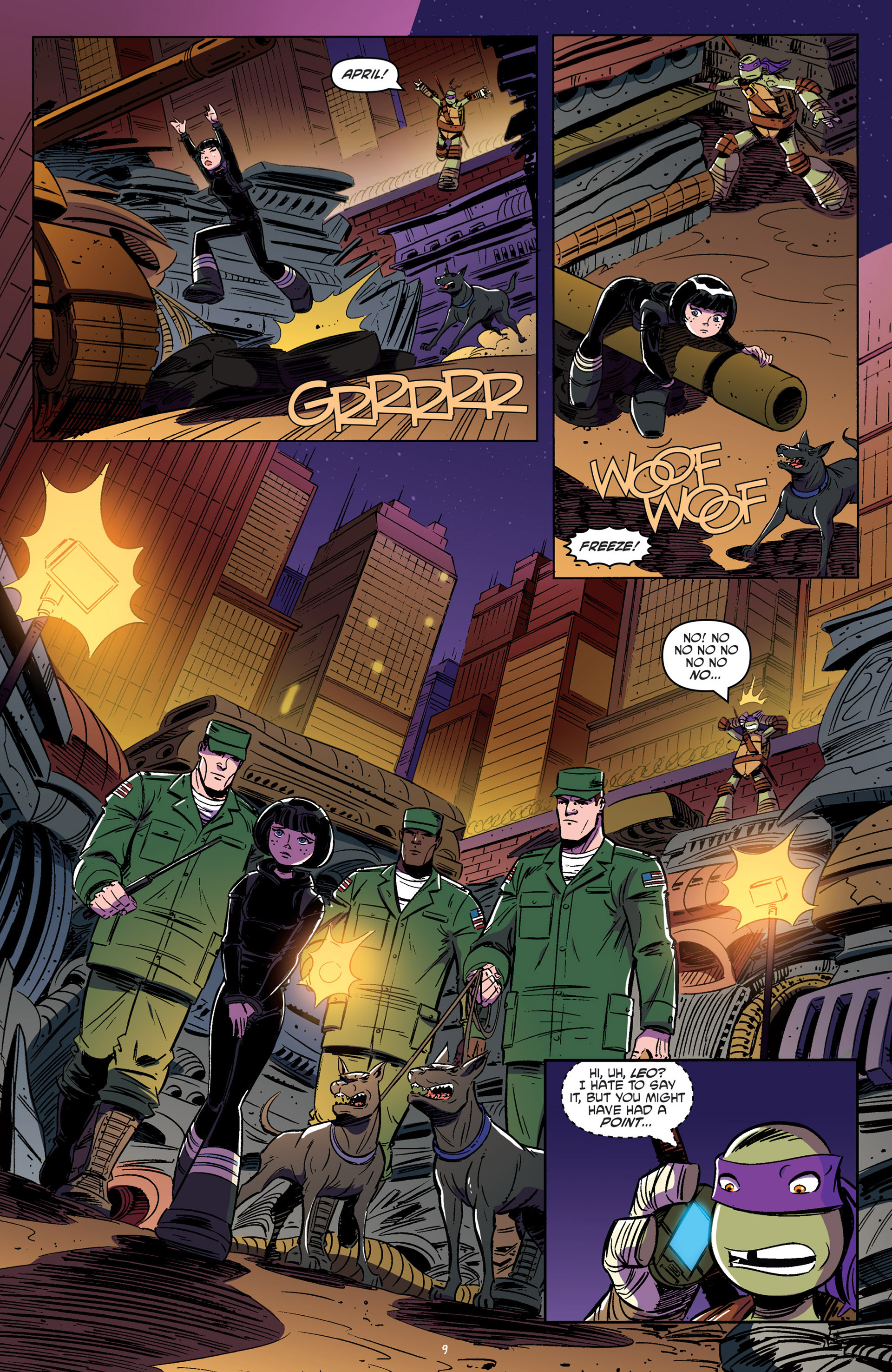 Read online Teenage Mutant Ninja Turtles New Animated Adventures comic -  Issue #1 - 11
