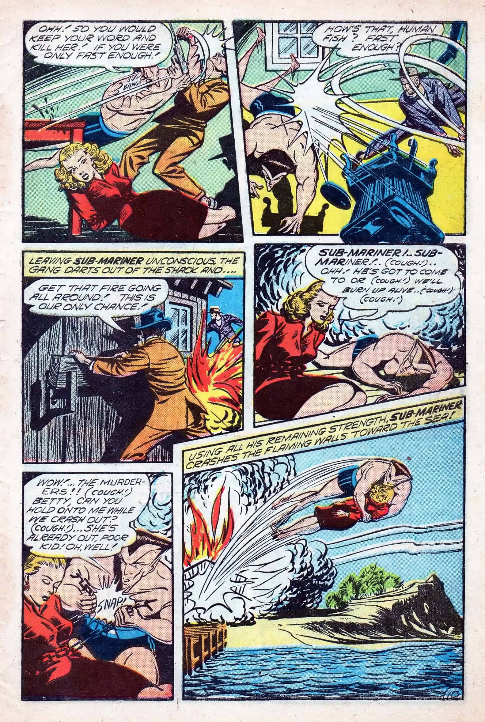 Read online The Human Torch (1940) comic -  Issue #21 - 31