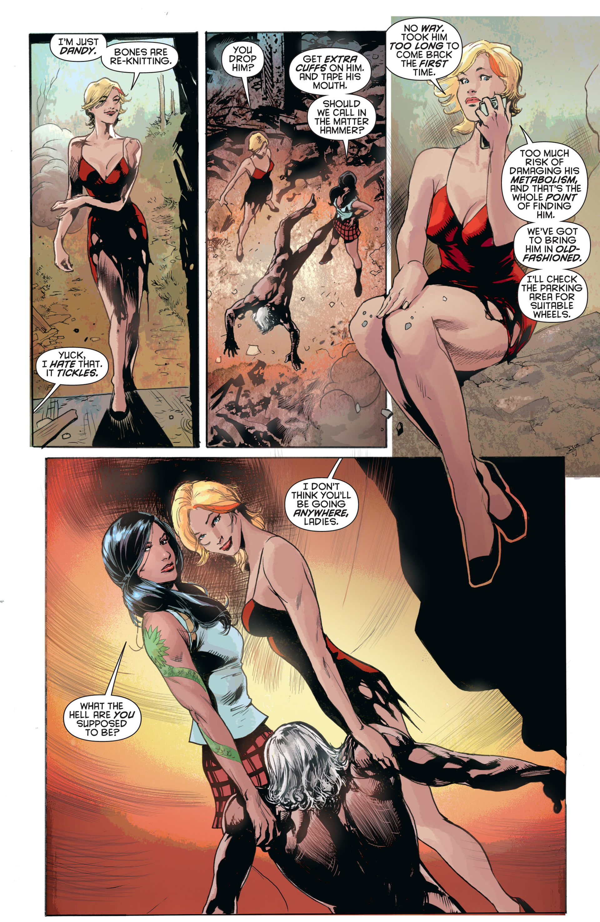 Read online Resurrection Man (2011) comic -  Issue #3 - 20