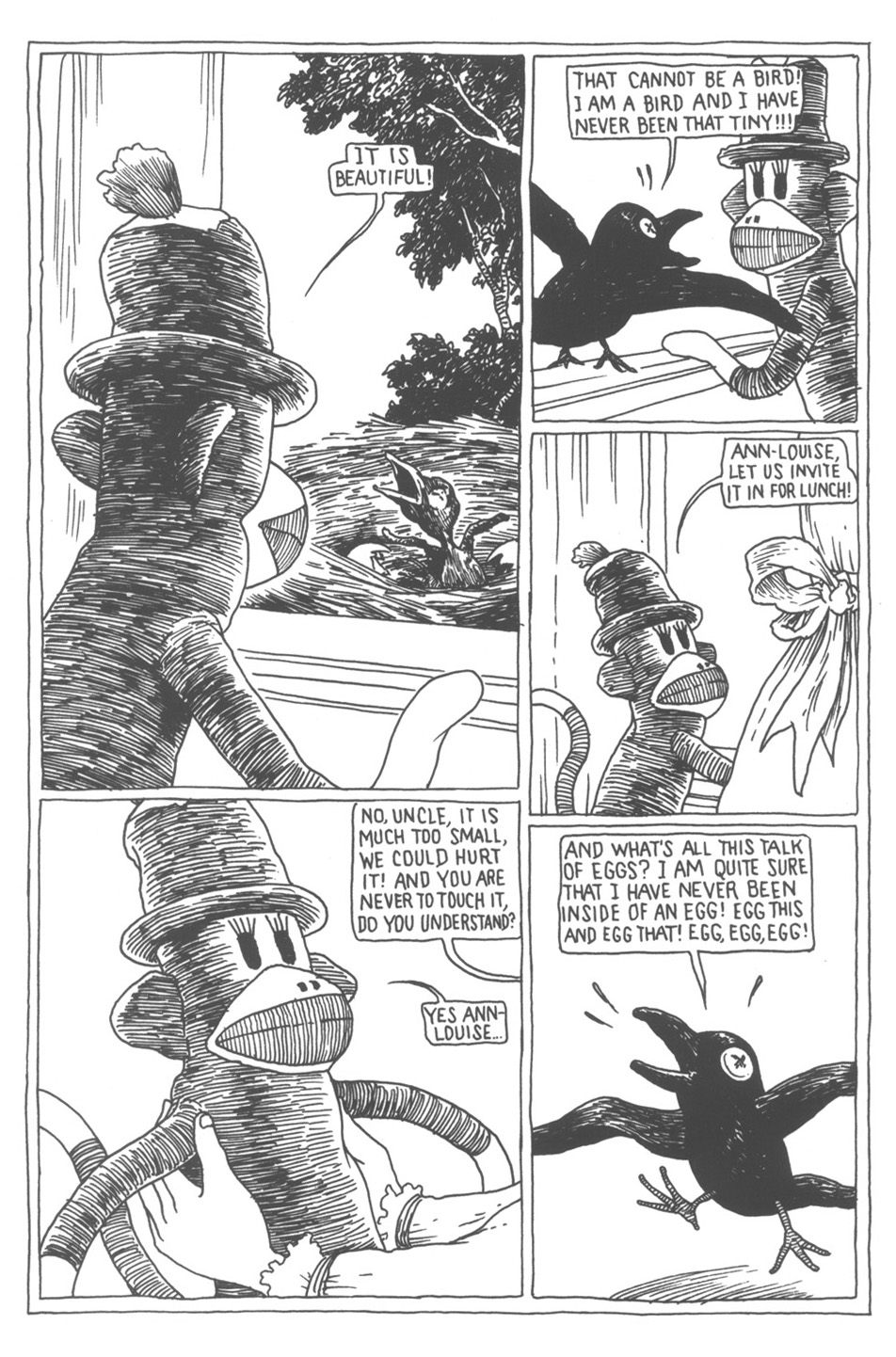 Read online Tony Millionaire's Sock Monkey (2000) comic -  Issue #2 - 6