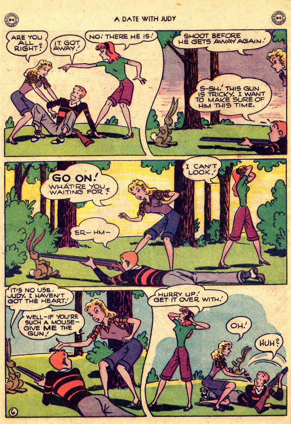 Read online A Date with Judy comic -  Issue #4 - 46