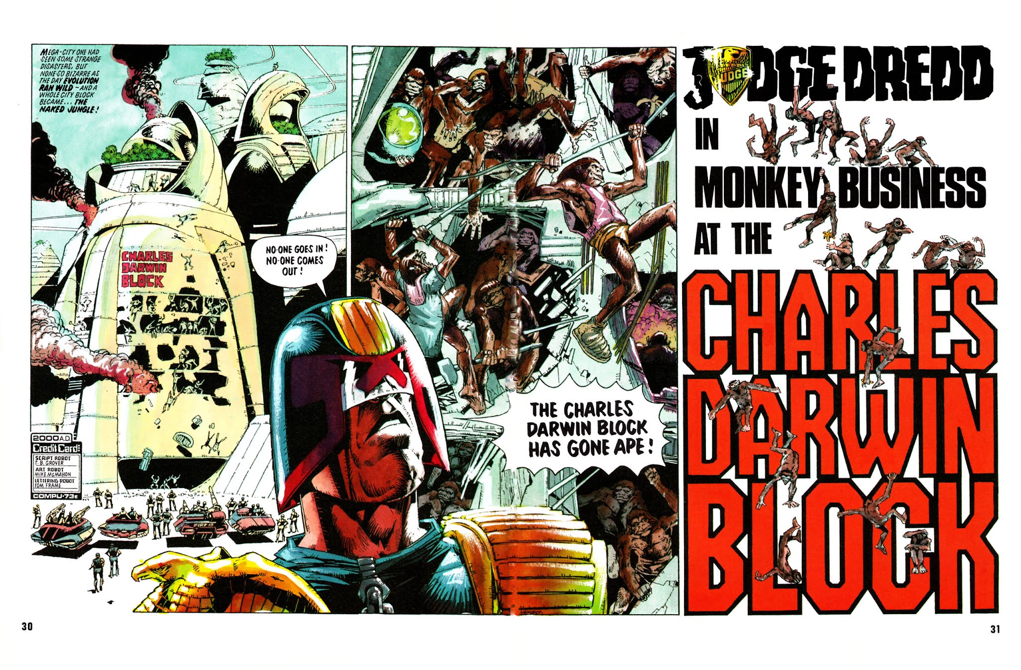 Read online Judge Dredd Definitive Editions comic -  Issue # TPB Bad Science - 30