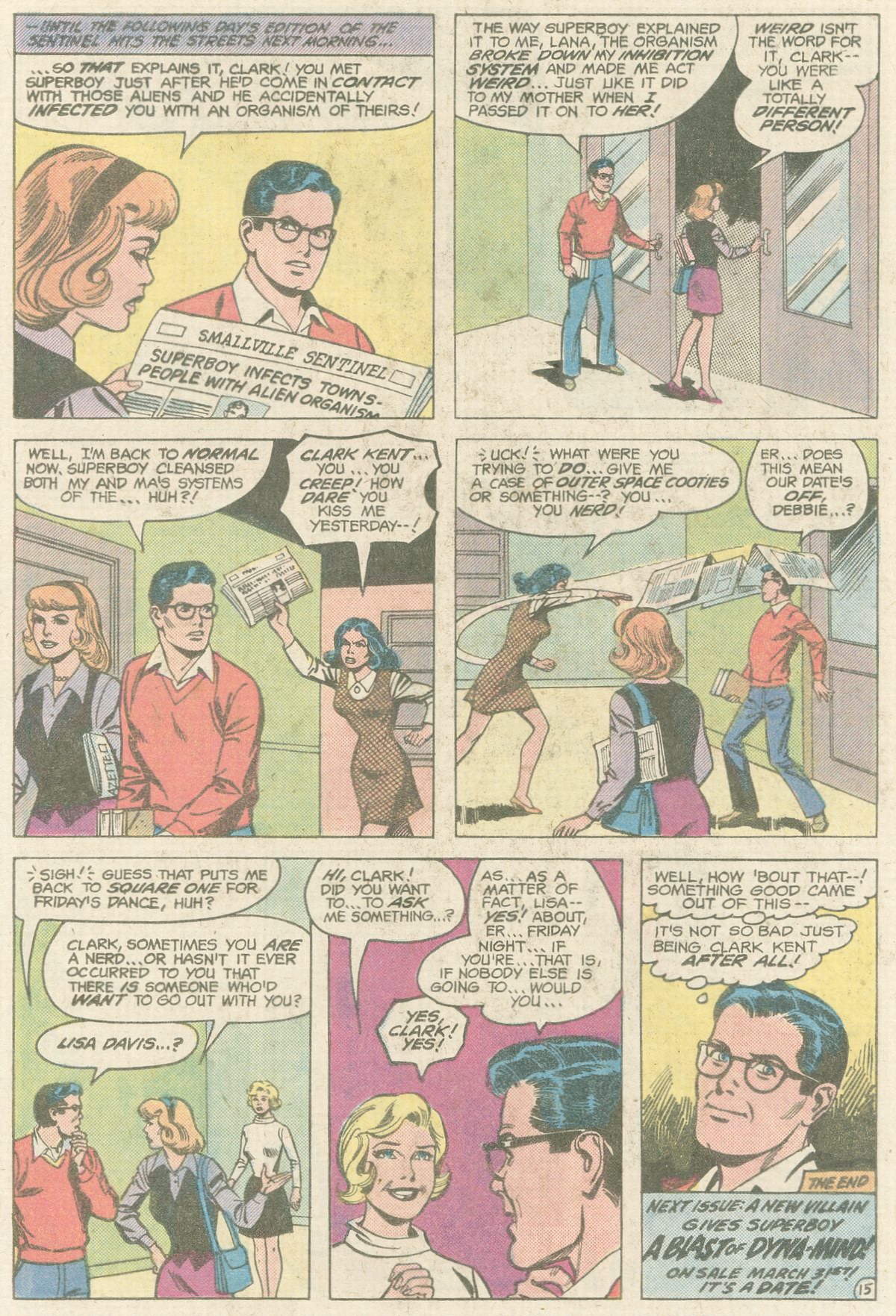 Read online The New Adventures of Superboy comic -  Issue #41 - 16