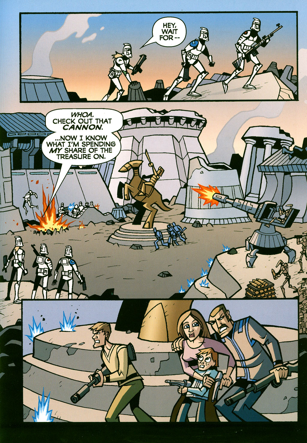 Read online Star Wars: Clone Wars Adventures comic -  Issue # TPB 7 - 63