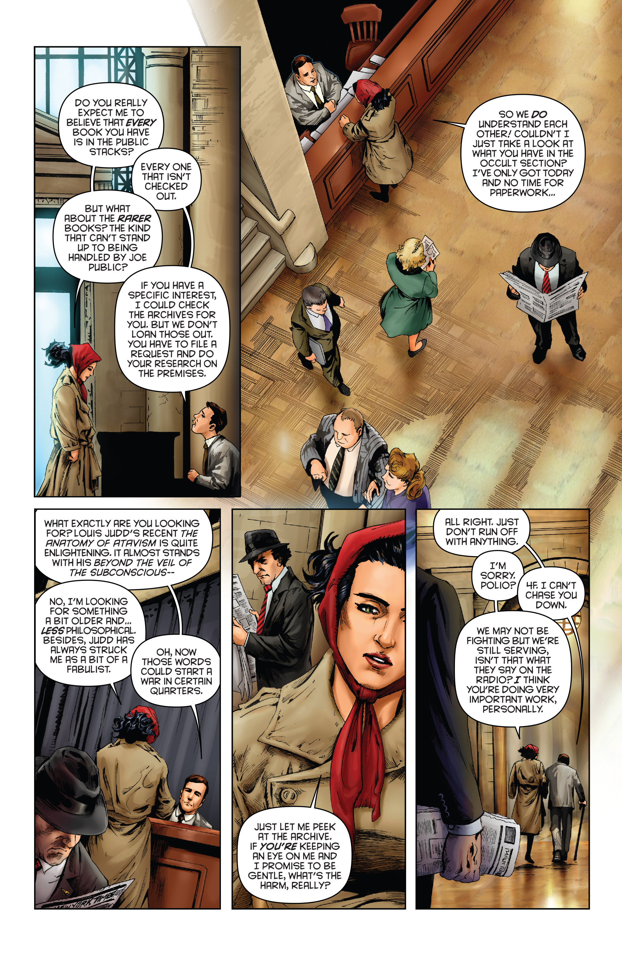 Read online Miss Fury (2016) comic -  Issue #2 - 11