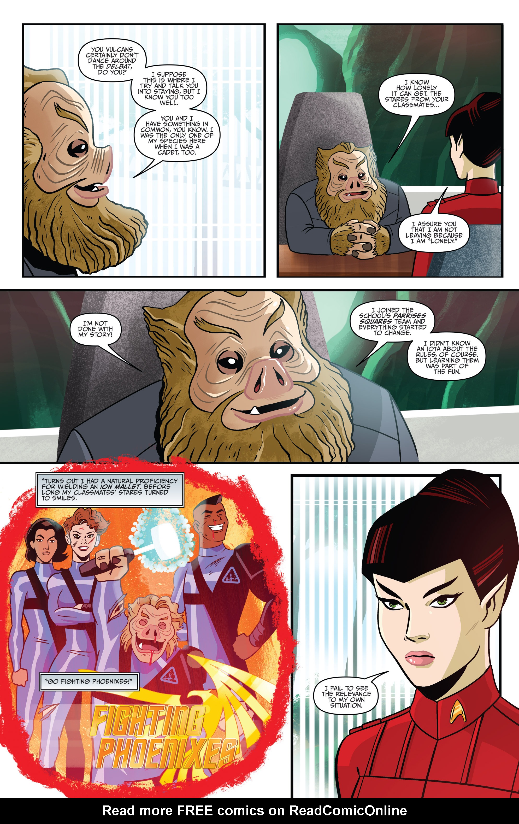 Read online Star Trek: Starfleet Academy (2015) comic -  Issue #1 - 10
