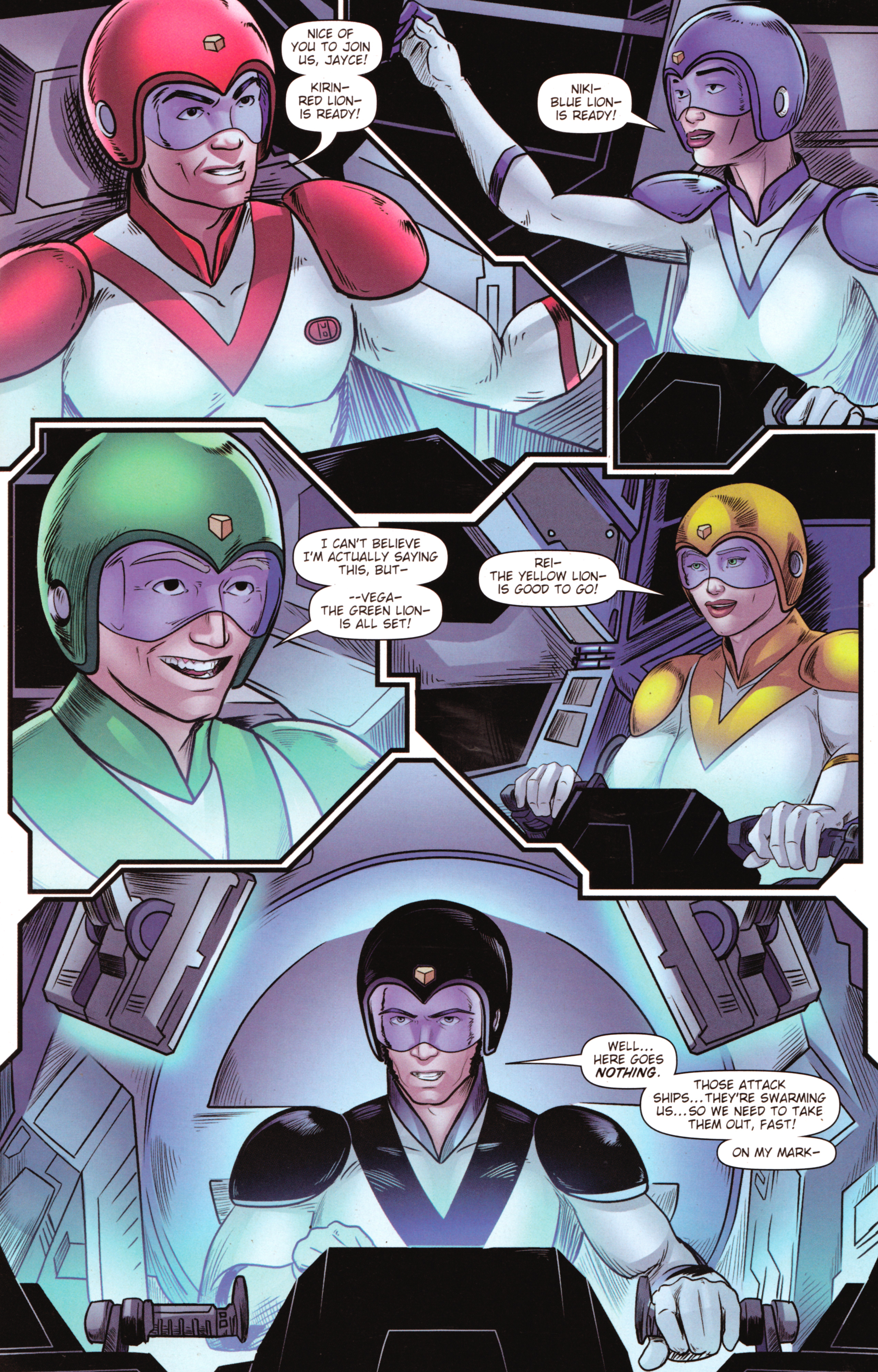 Read online Voltron: From the Ashes comic -  Issue #4 - 14