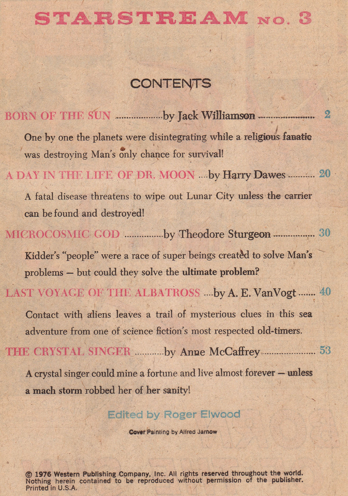 Read online Starstream comic -  Issue #3 - 4