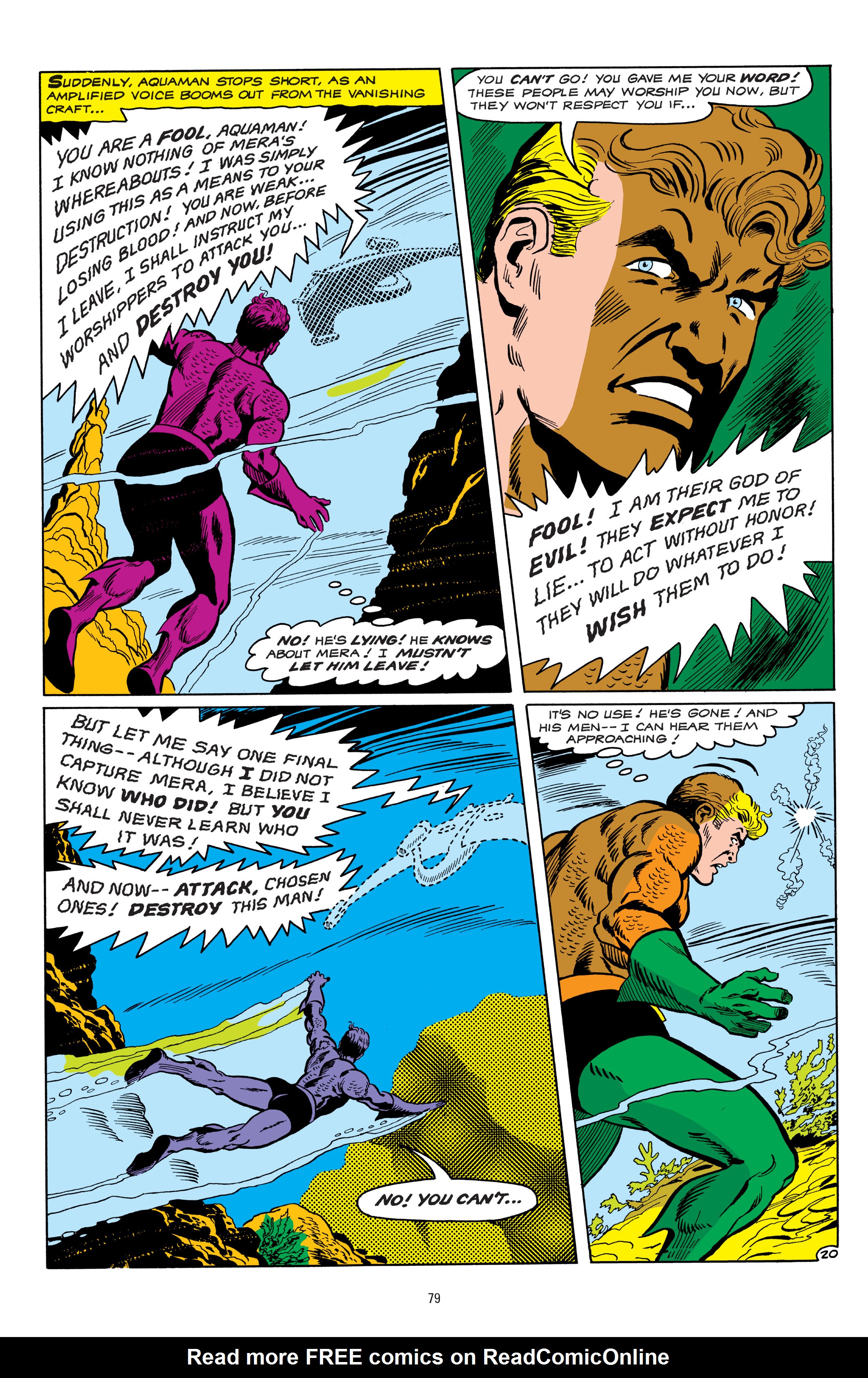 Read online Aquaman (1962) comic -  Issue # _TPB The Search for Mera Deluxe Edition (Part 1) - 75